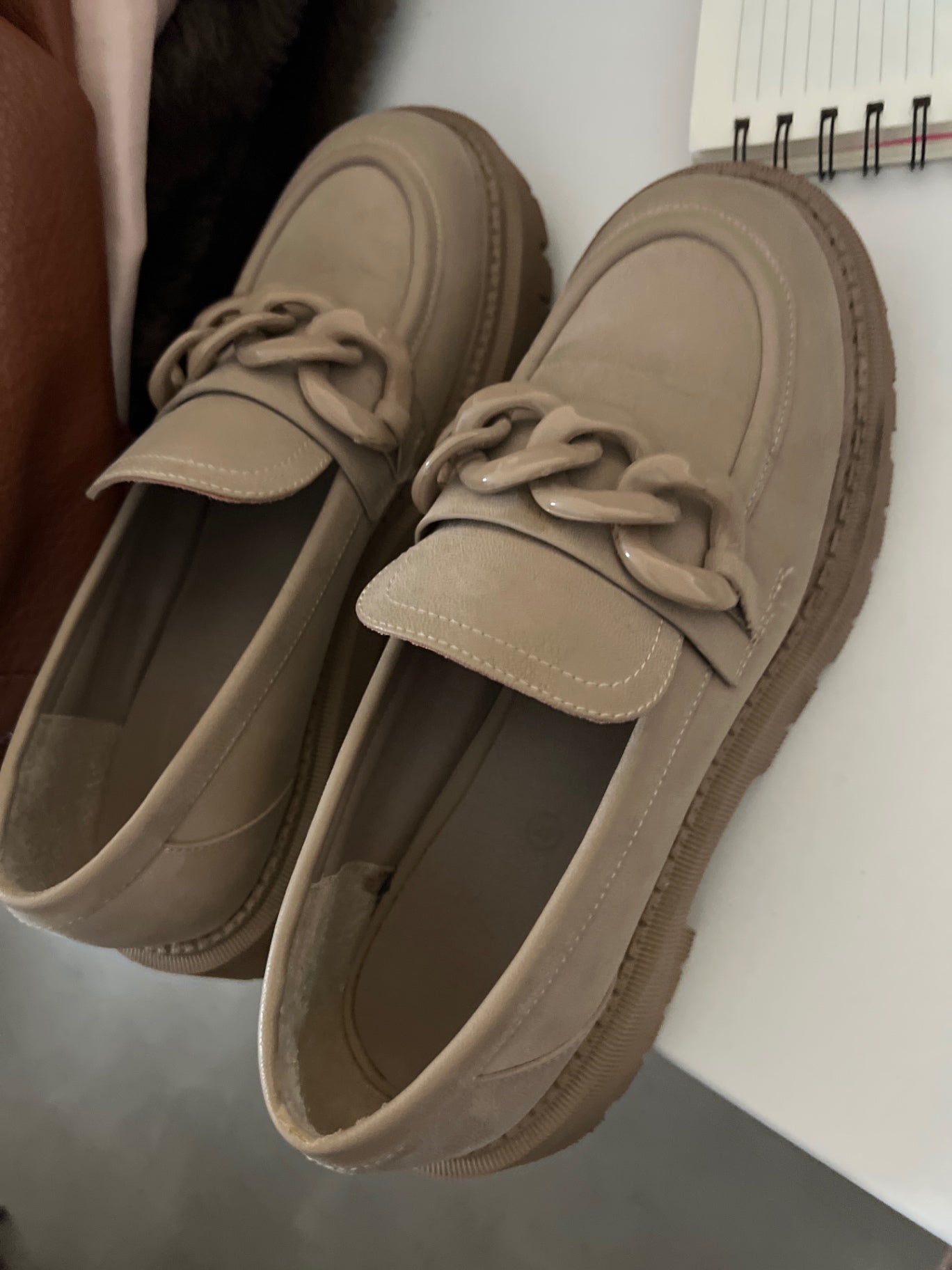 Schuhe Beige Gr.: 40