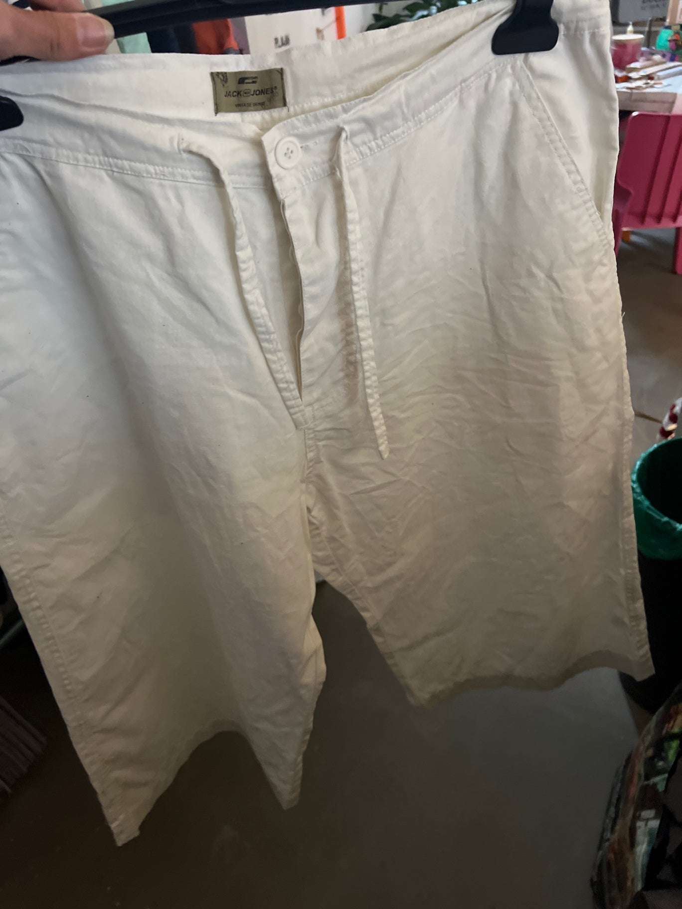 Jack & Jones Hose Leinen Gr.: M