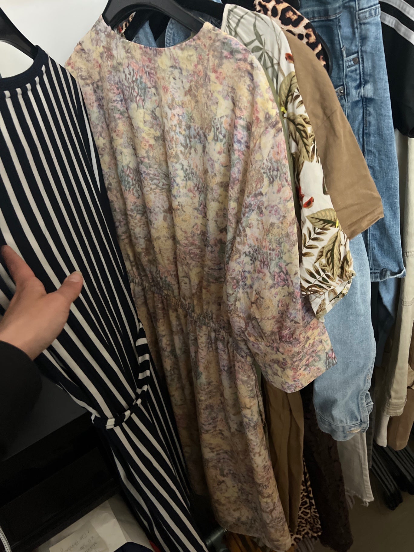 H&M Kleid Pastellfarben Gr.: M