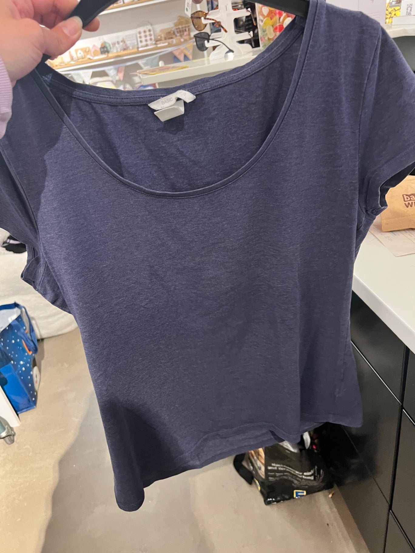 Tshirt Marineblau 