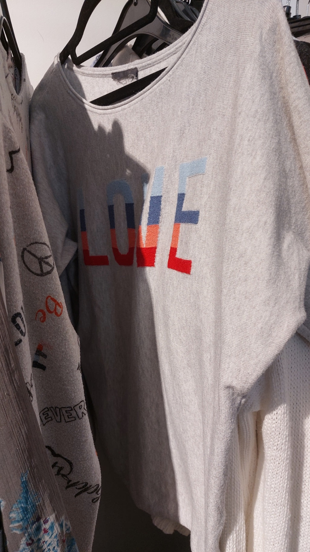 Sweatshirt Grau Gr.: S