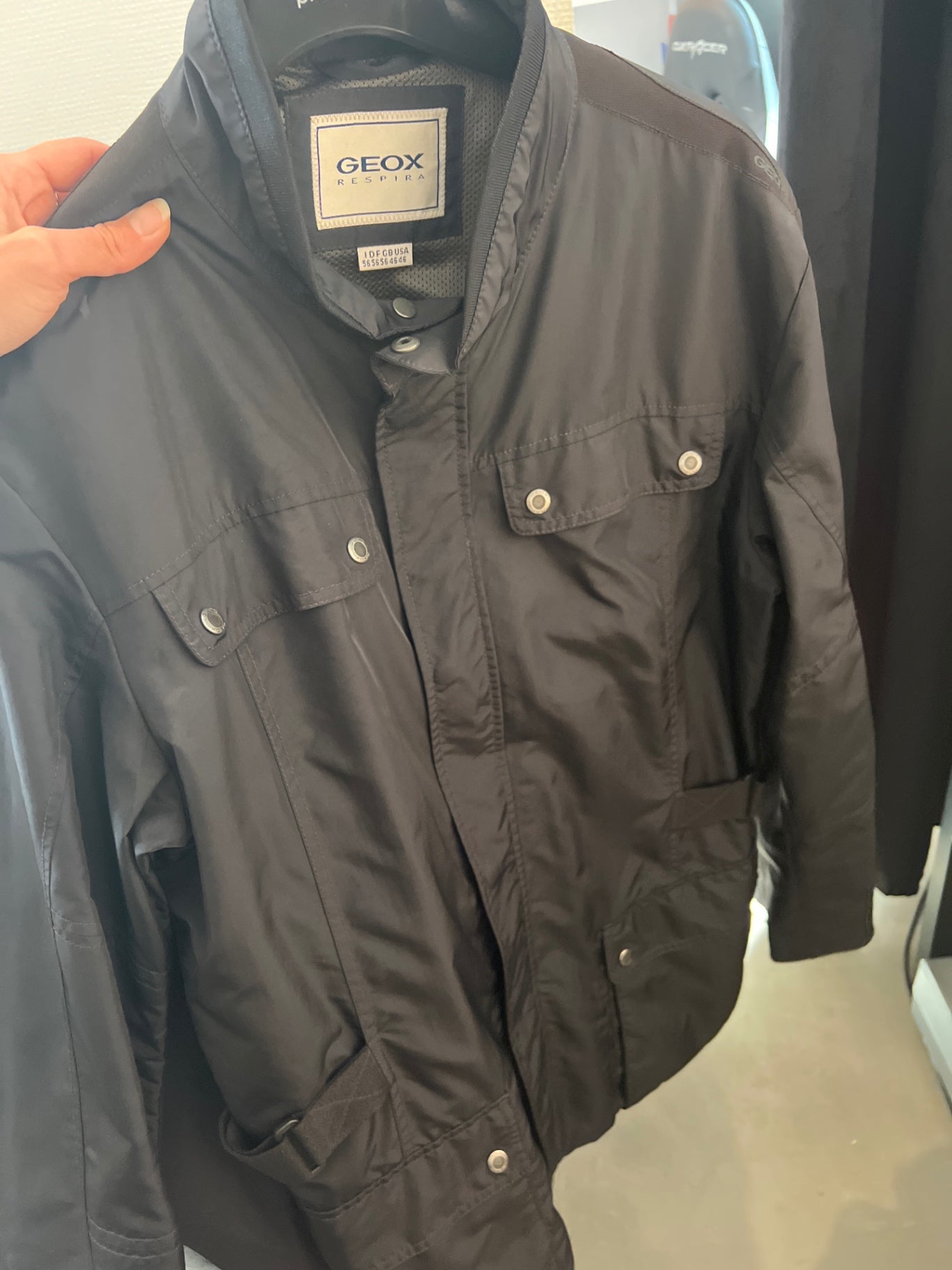 GEOX Jacke Schwarz Gr.: L