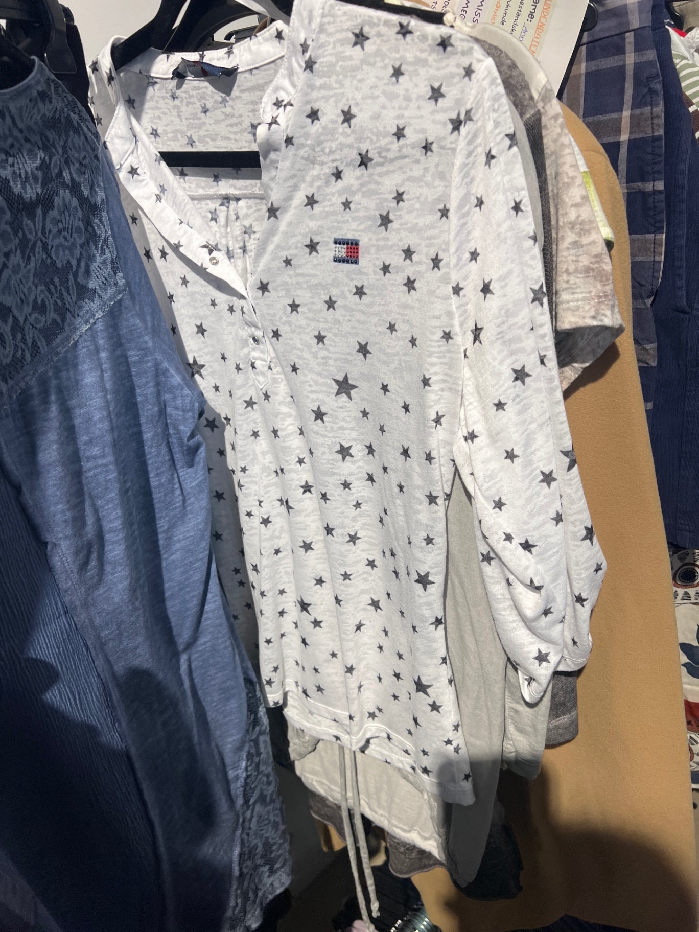 Tommy Hilfiger Shirt Gr.: M BWARE Kleiner Fleck