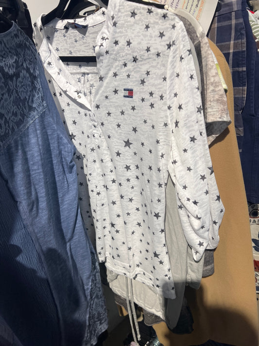 Tommy Hilfiger Shirt Gr.: M BWARE Kleiner Fleck