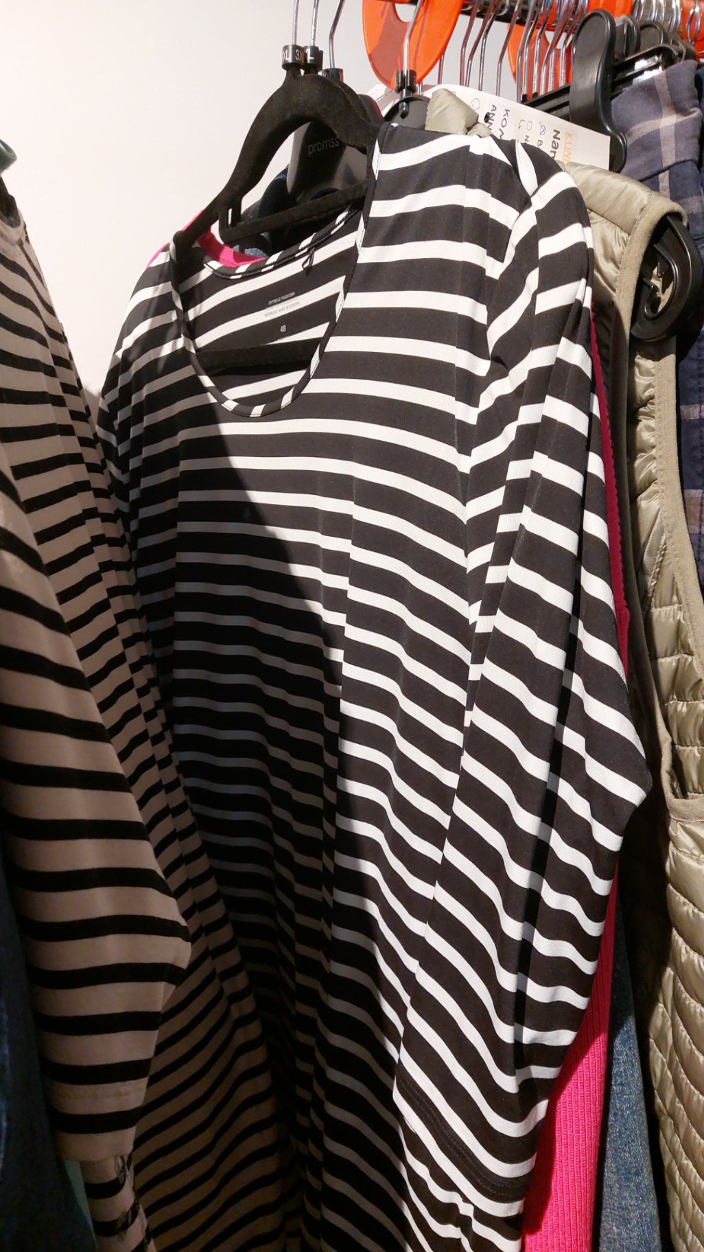 Schneider Shirt Schwarz-Weiß Gr.: XL