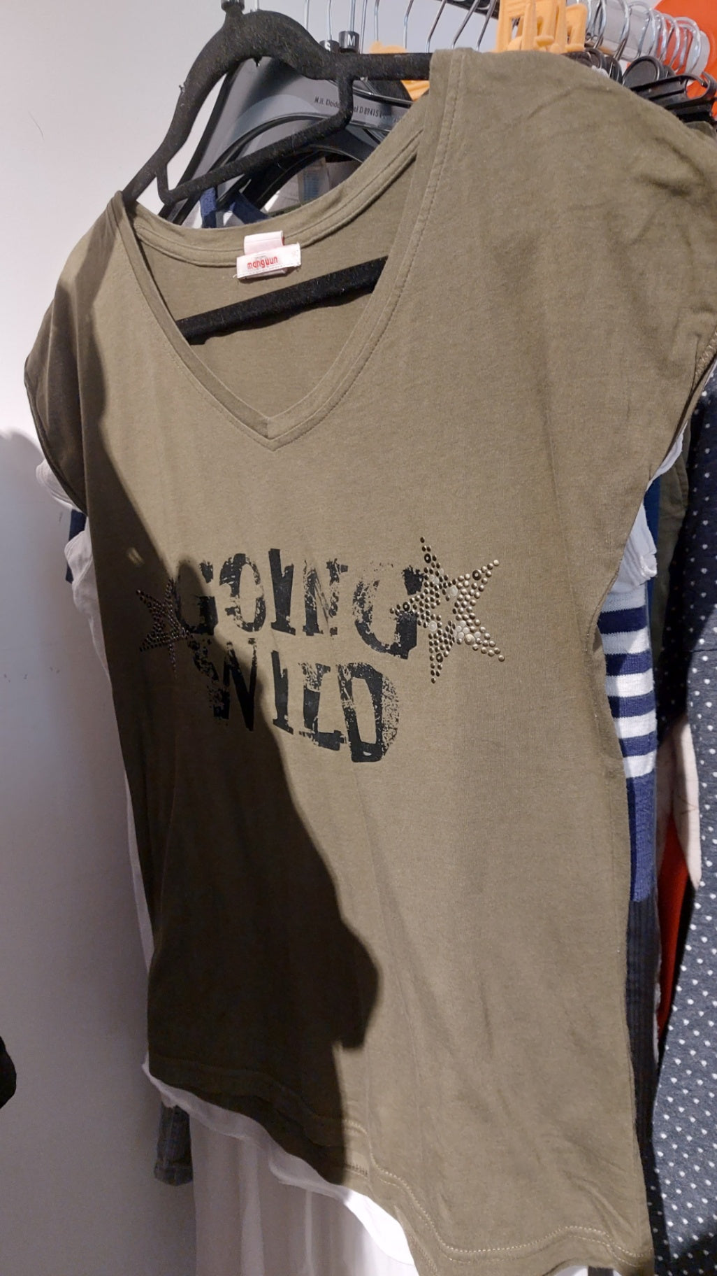 Manguun T-Shirt Khaki Gr.: M