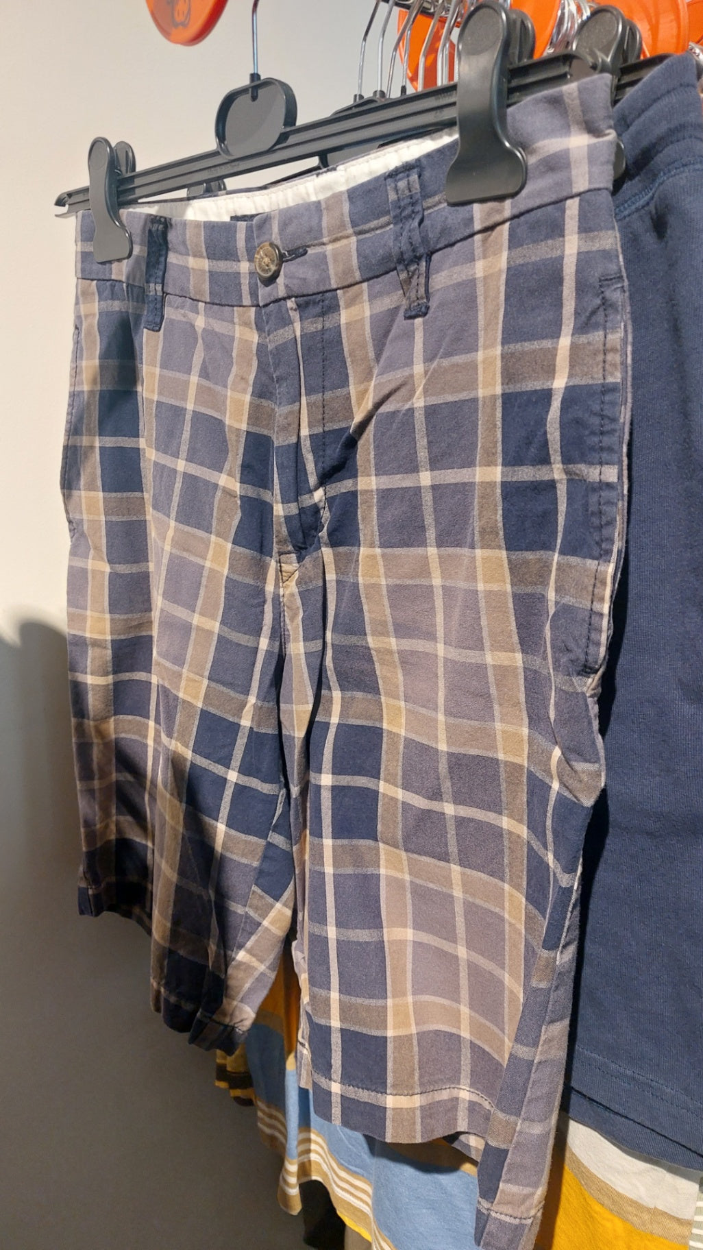 Tommy Hilfiger Hose Beige und Blau Gr.: 30