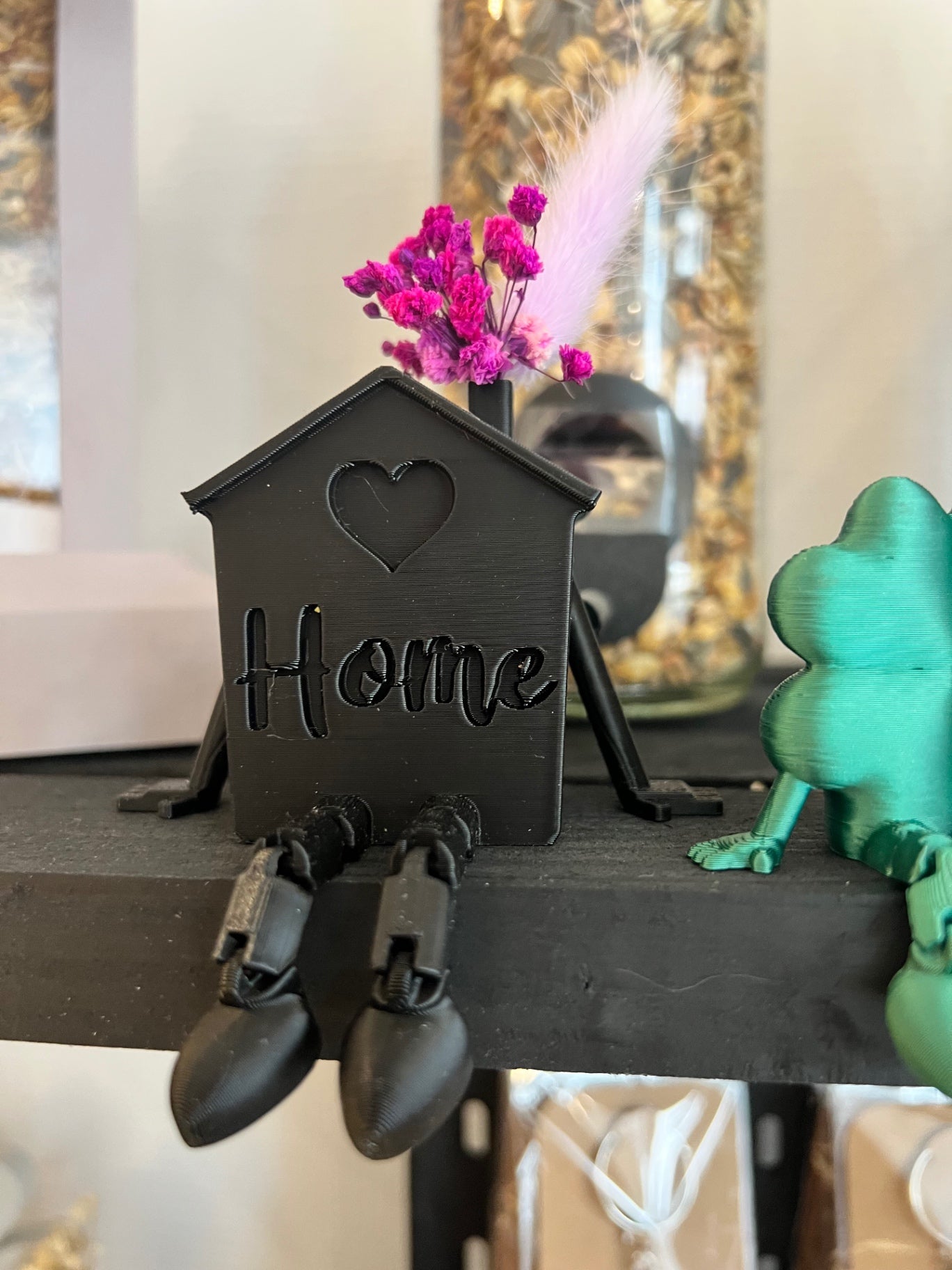 EINZELSTÜCK Haus „sitzend“ 3D 