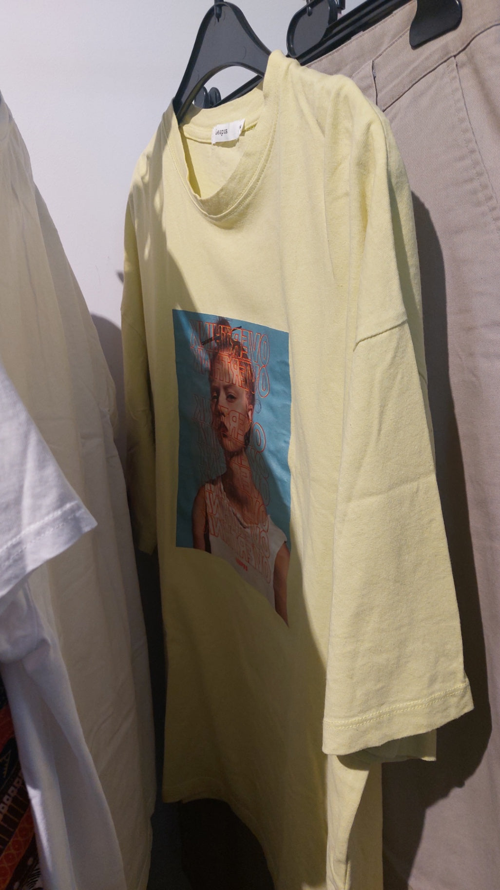 Leapus T-Shirt Hellgelb Gr.: M