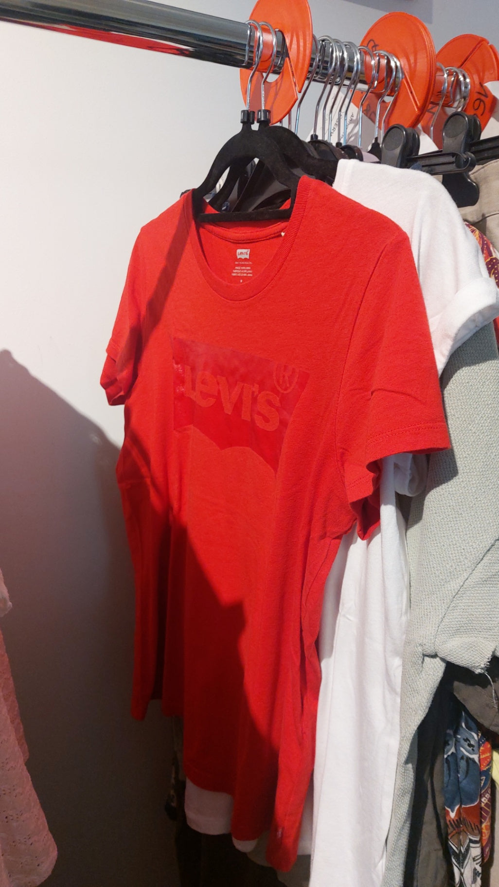 Levi's T-Shirt Rot Gr.: M