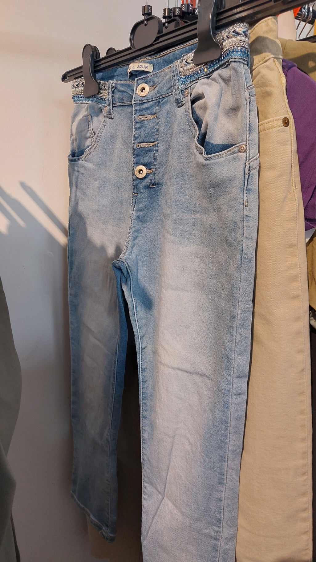 du JOUR Jeans Hellblau Gr.: S