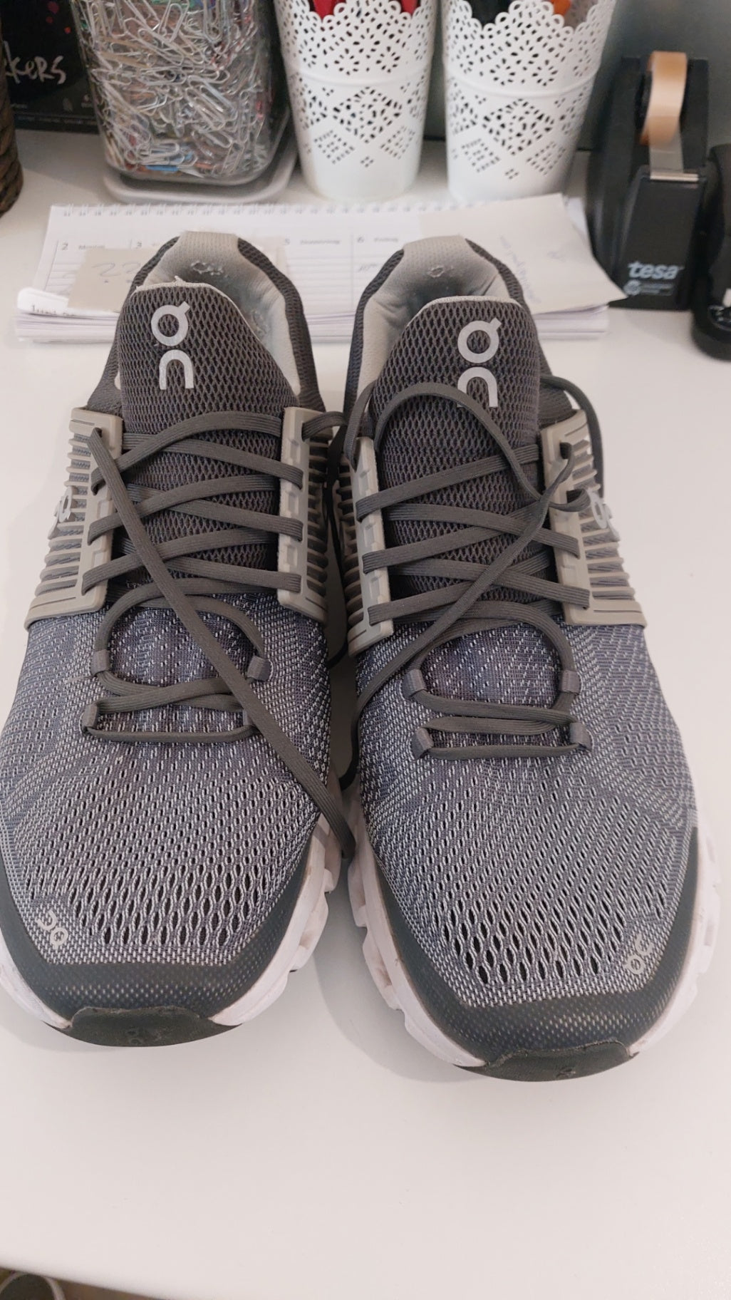 QC Sportschuhe Grau Gr.: 44,5