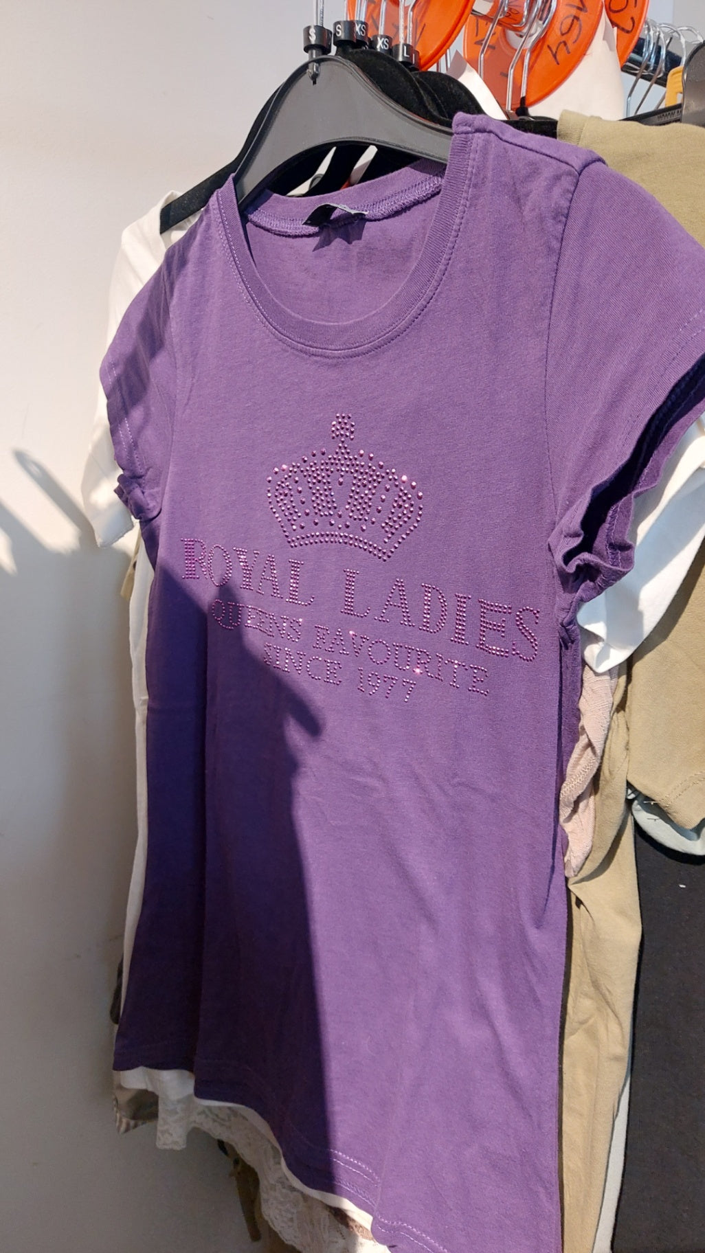 Mall24 T-Shirt Lila Gr.: S