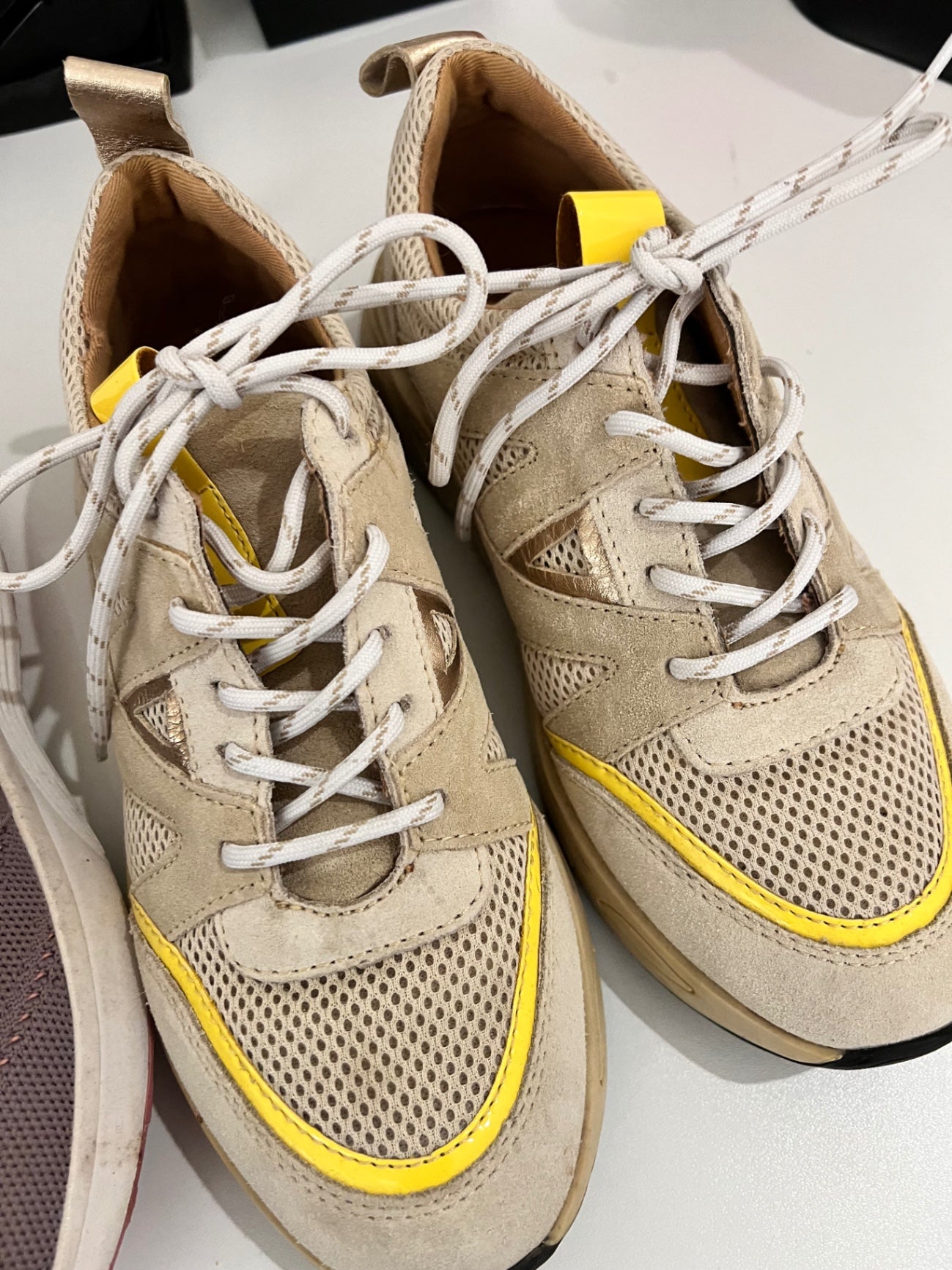 GARCIA JEANS Sneaker Gelb Gr.: 39
