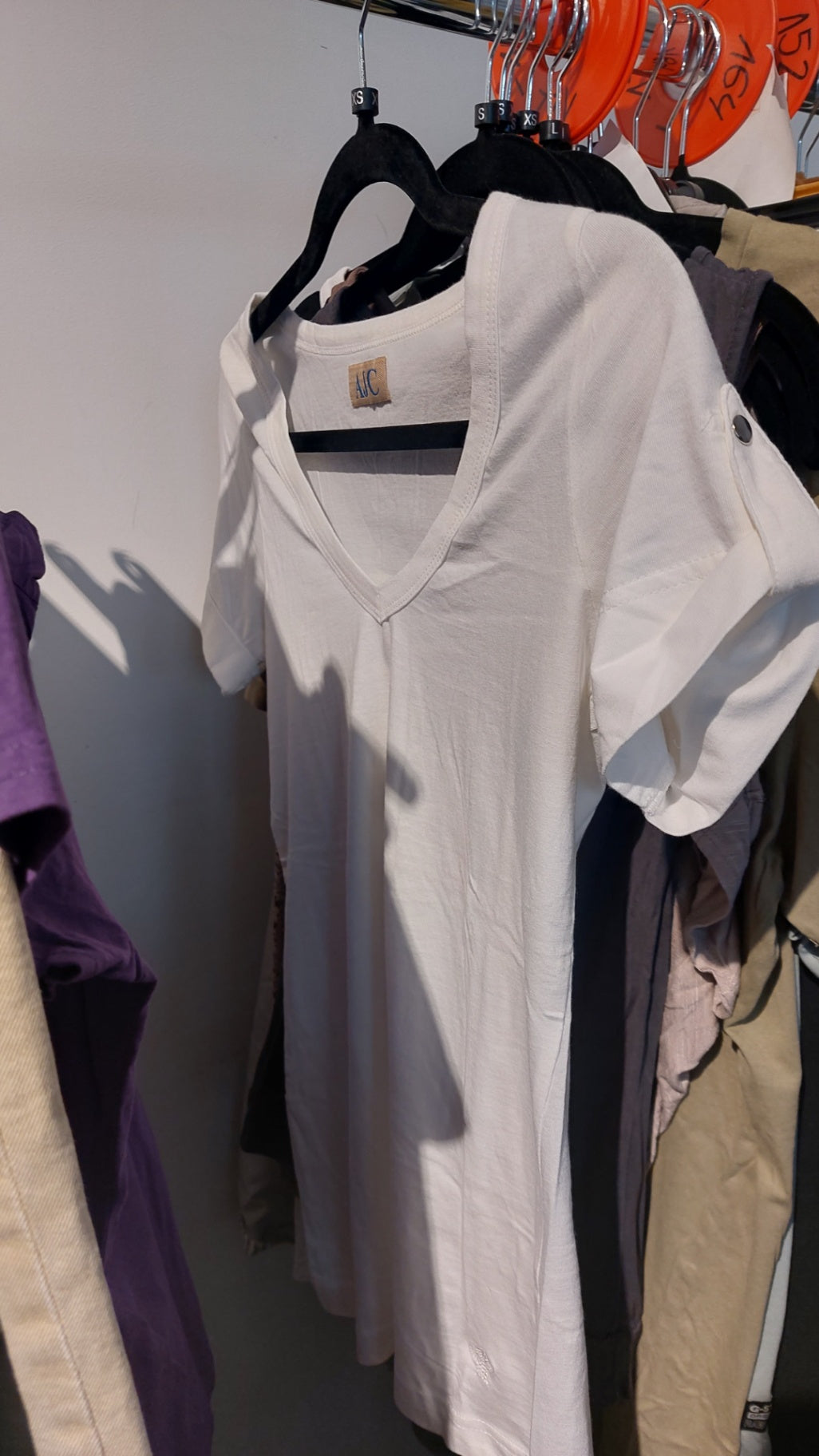 AJC T-Shirt Weiß Gr.: XS