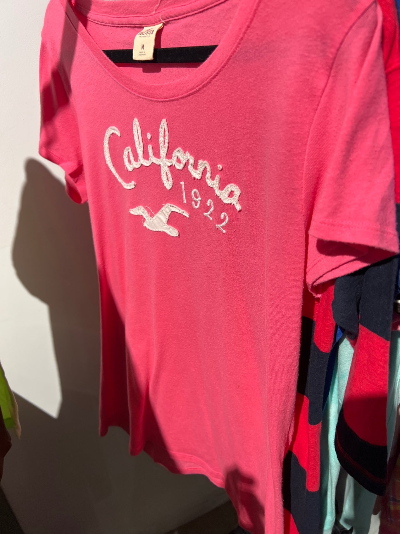 Hollister T-Shirt Pink Gr.: M
