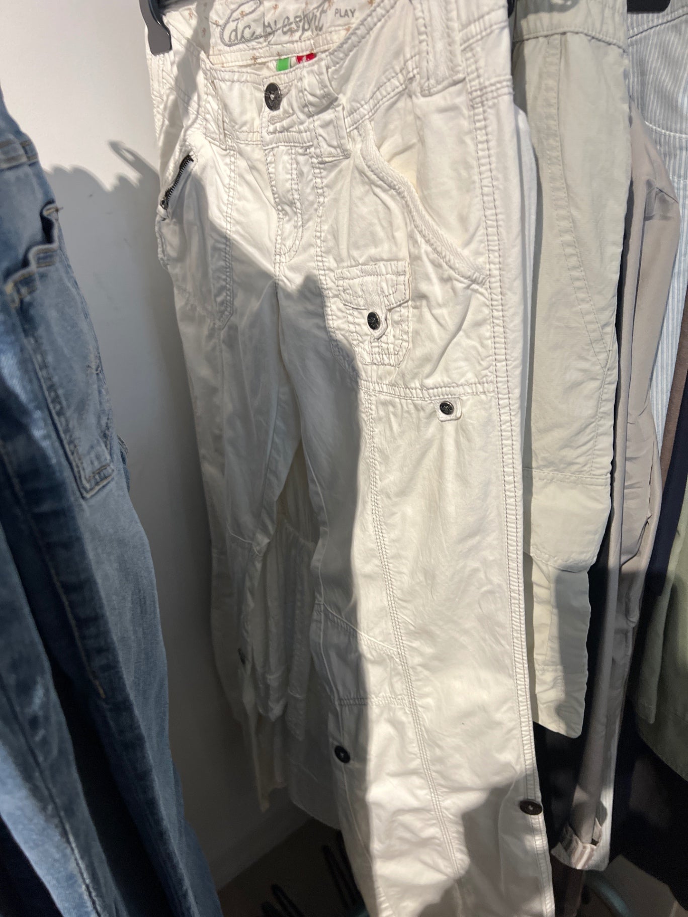 Esprit Hose Weiß Gr.: S