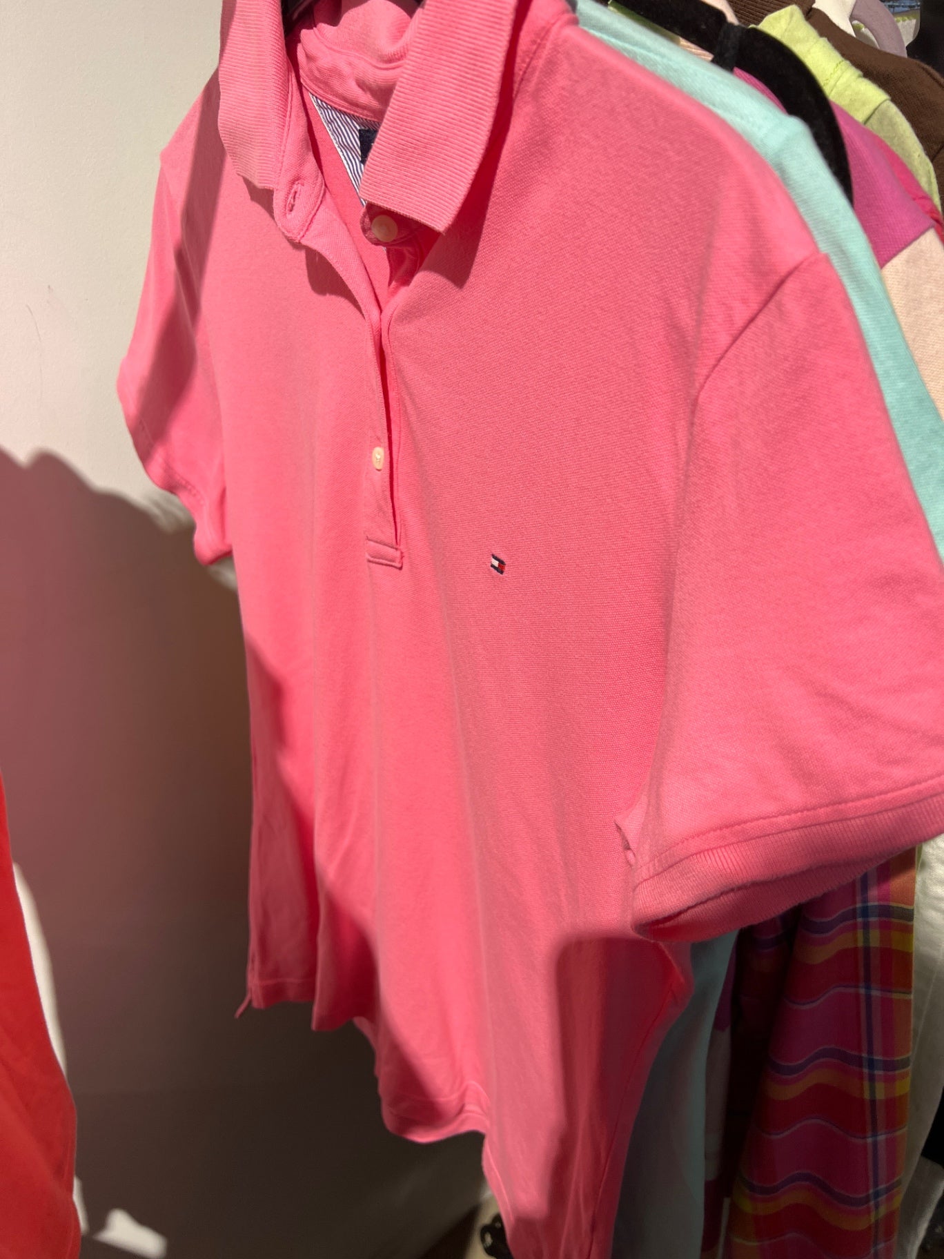 Tommy Hilfiger Poloshirt Pink Gr.: L