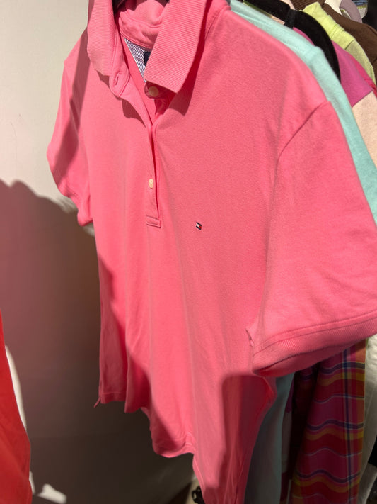 Tommy Hilfiger Poloshirt Pink Gr.: L