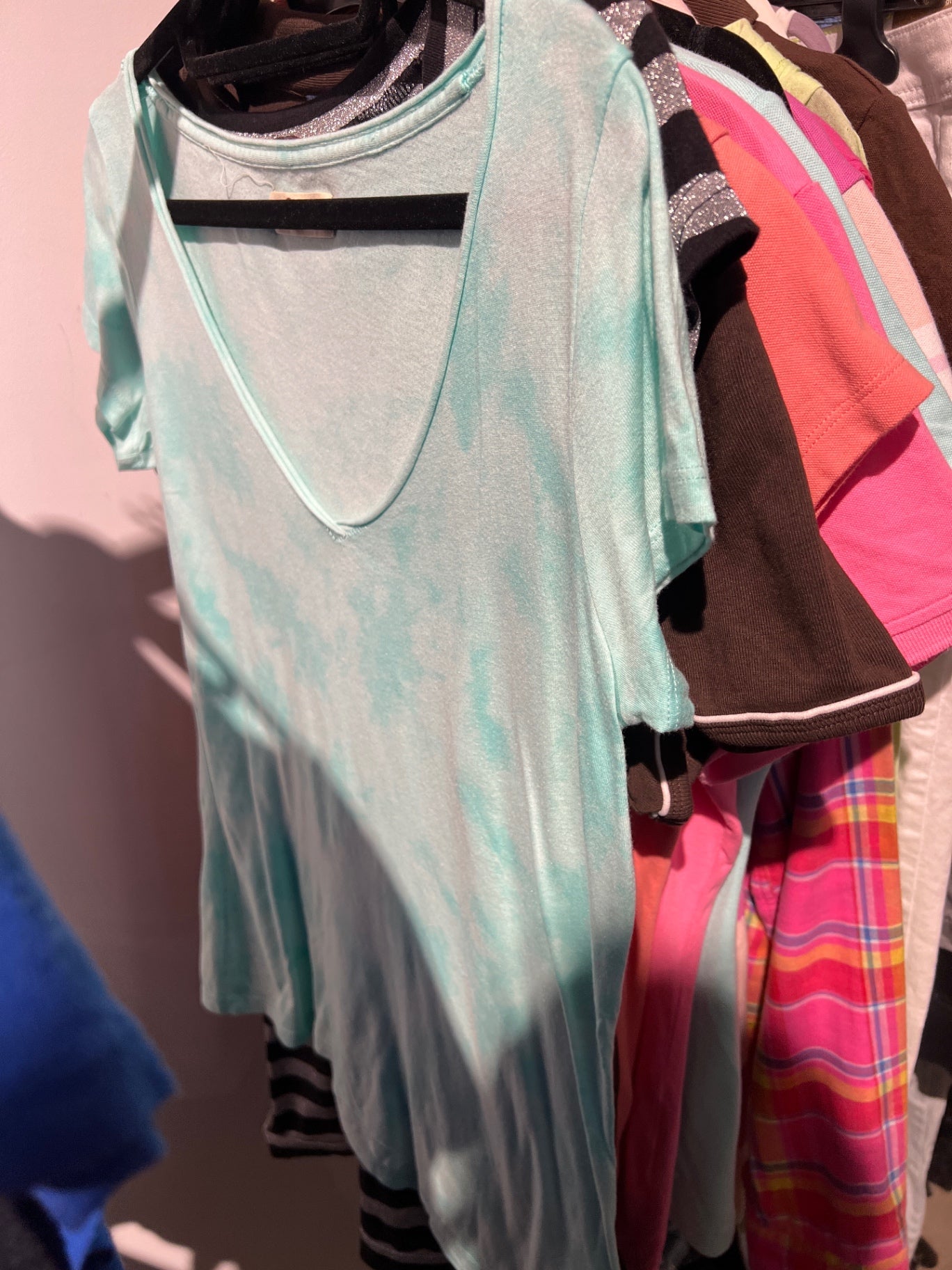 Hollister Tshirt Mintgrün Gr.: M