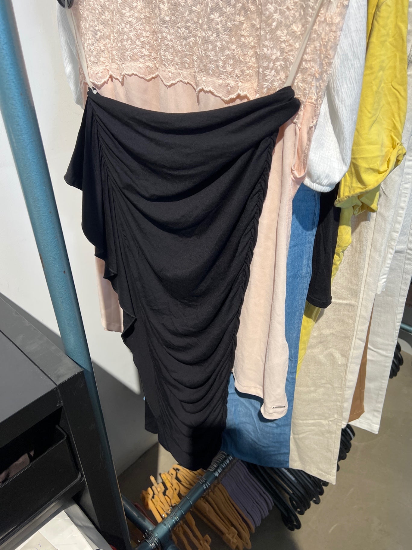 Umstandskleid Schwarz Gr.: S