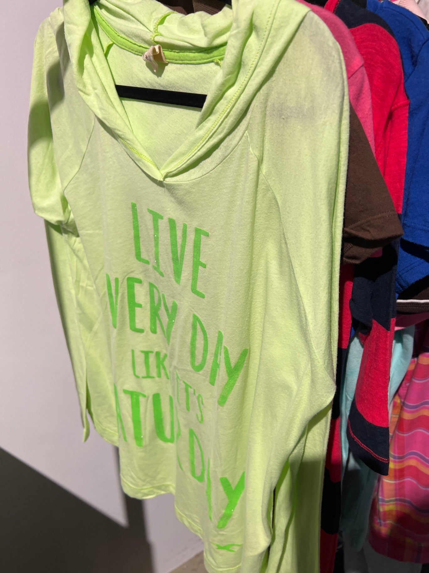 Hollister Shirt Neon-Gelb Gr.: M