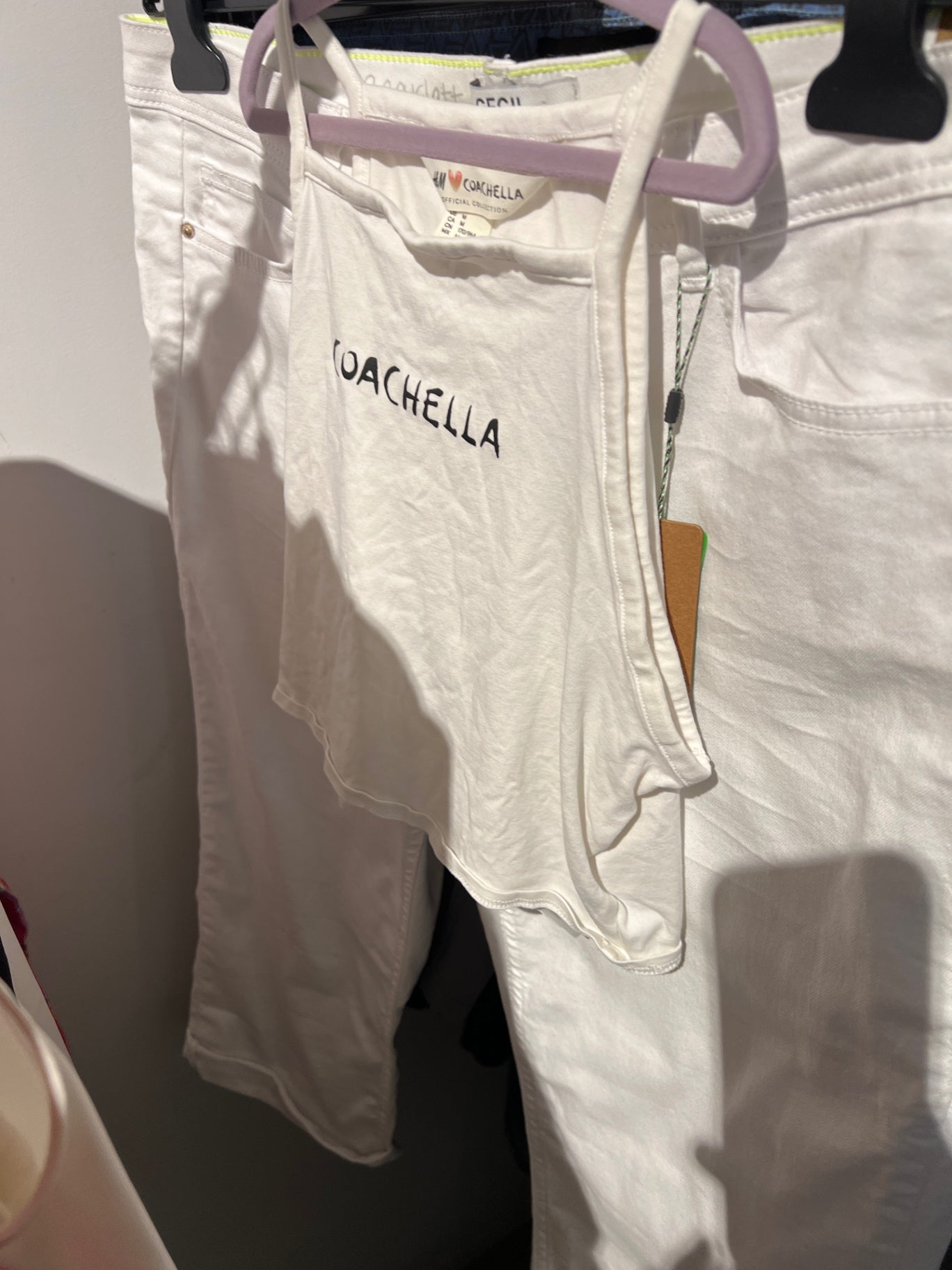 H&M Top Weiß Gr.: M