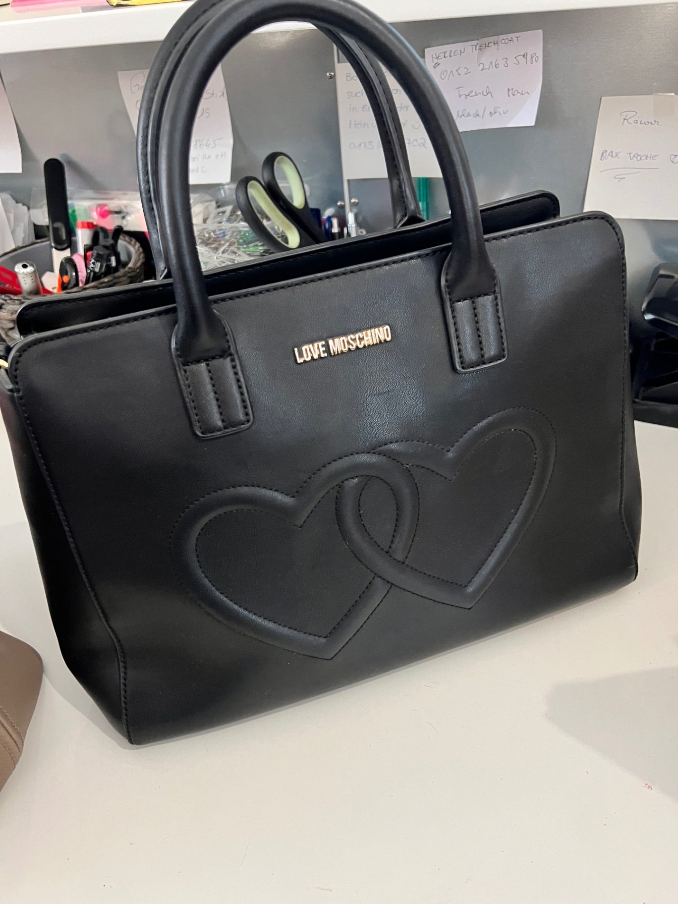LOVE MOSCHINO Handtasche Schwarz 