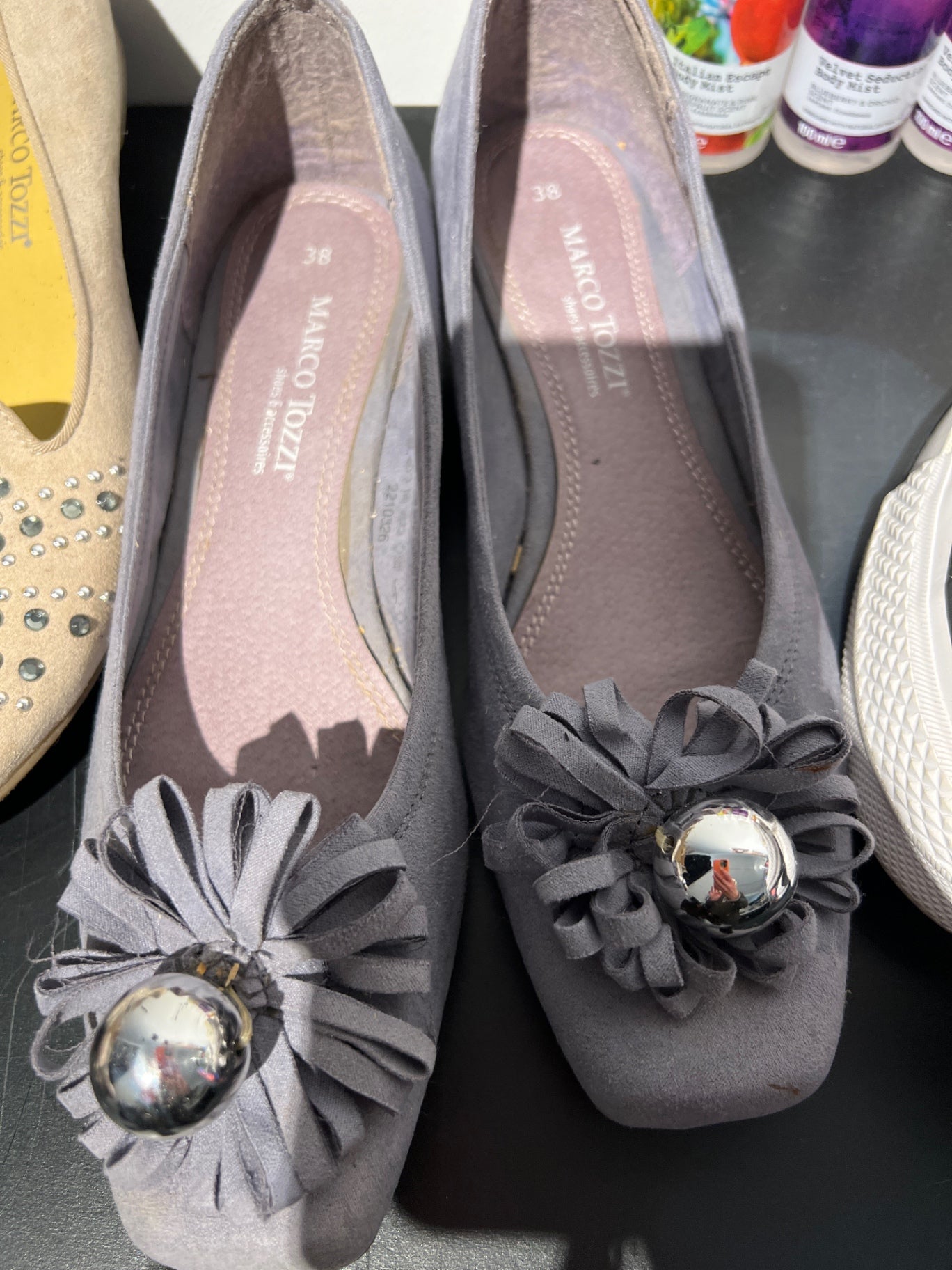 Marco Tozzi Ballerinas Lila Gr.: 38