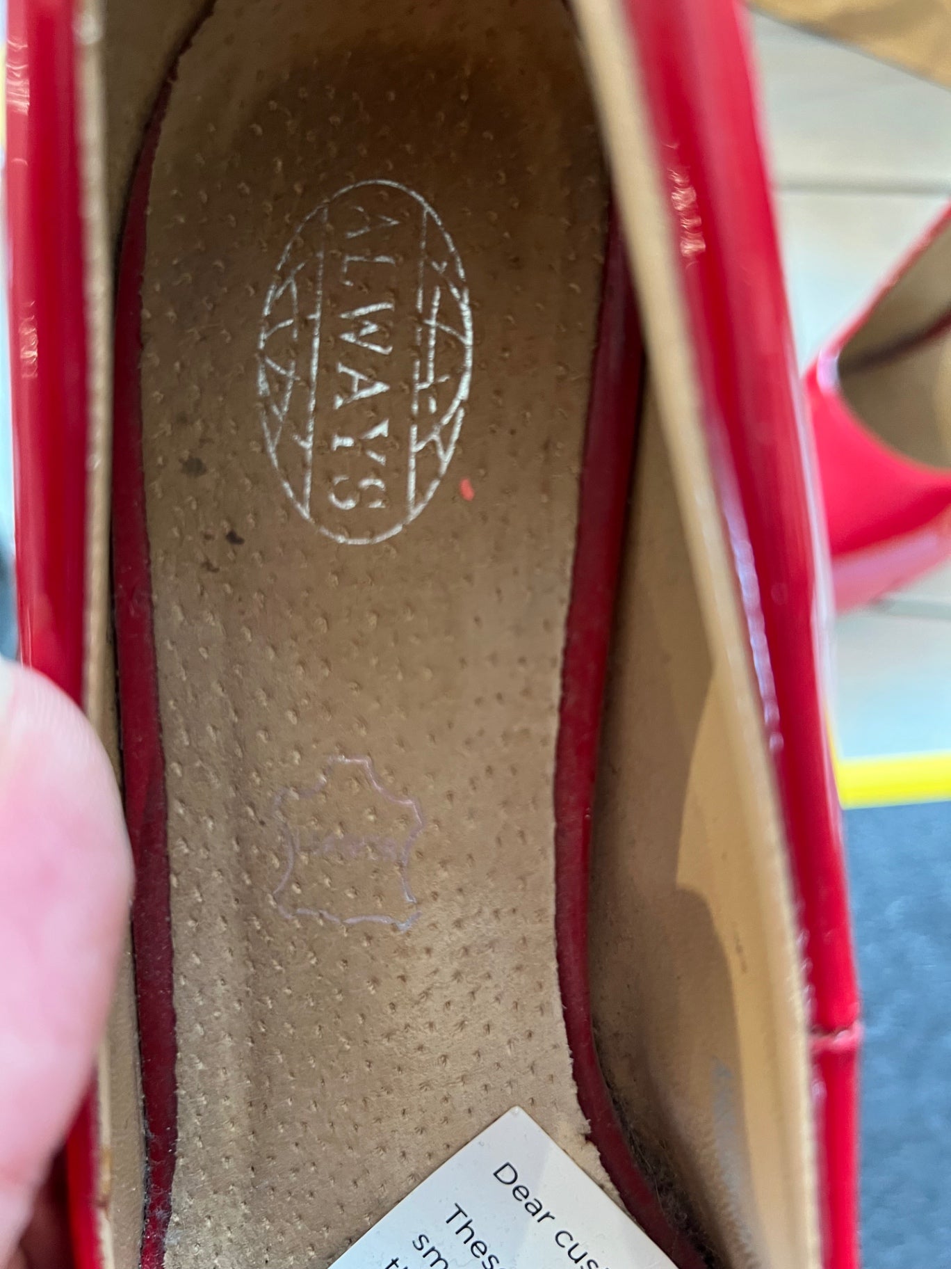 Always Pumps Rot Gr.: 38