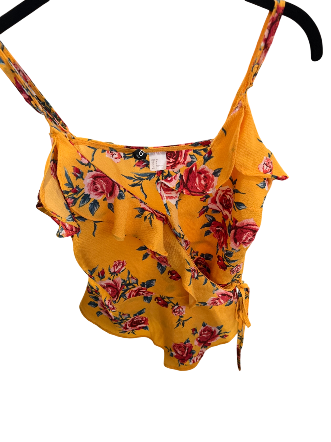 H&M Top Gelb Gr.: S