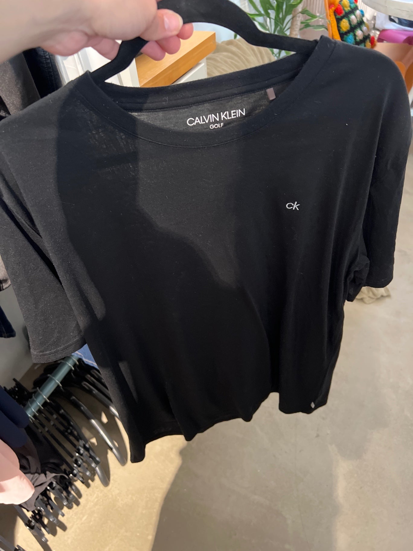 Calvin Klein T-Shirt Schwarz Gr.: XXL