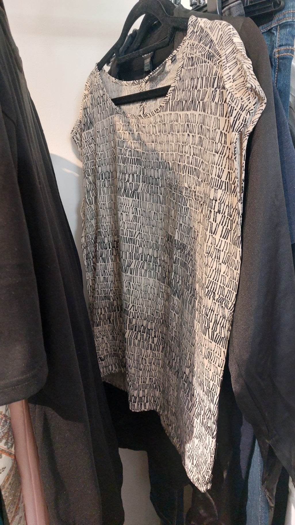 Silvercreek T-Shirt Beige mit Schwarz Gr.: XL