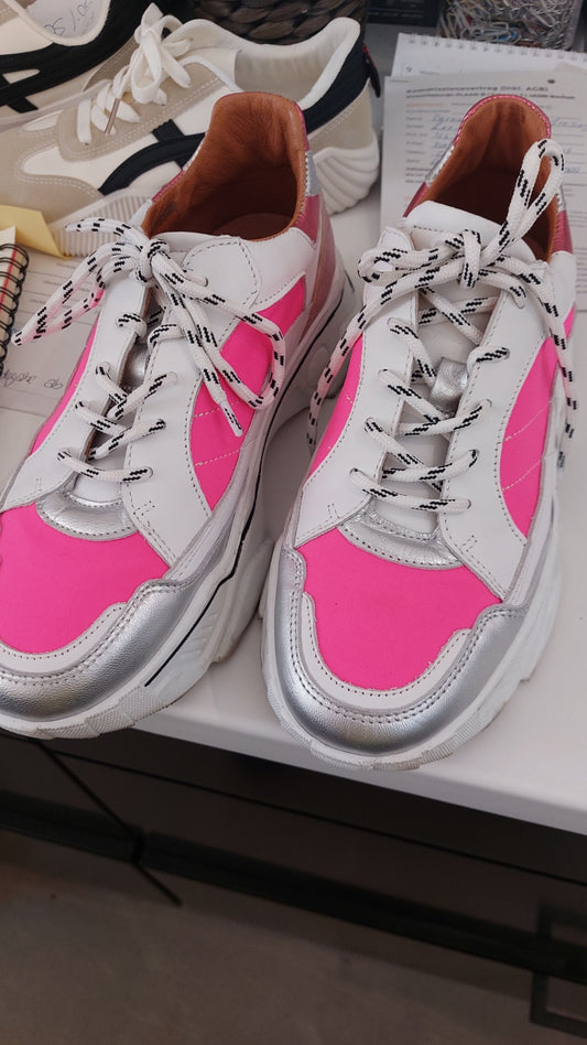 DWRS Schuhe Pink , Silber, Weiß Gr.: 42