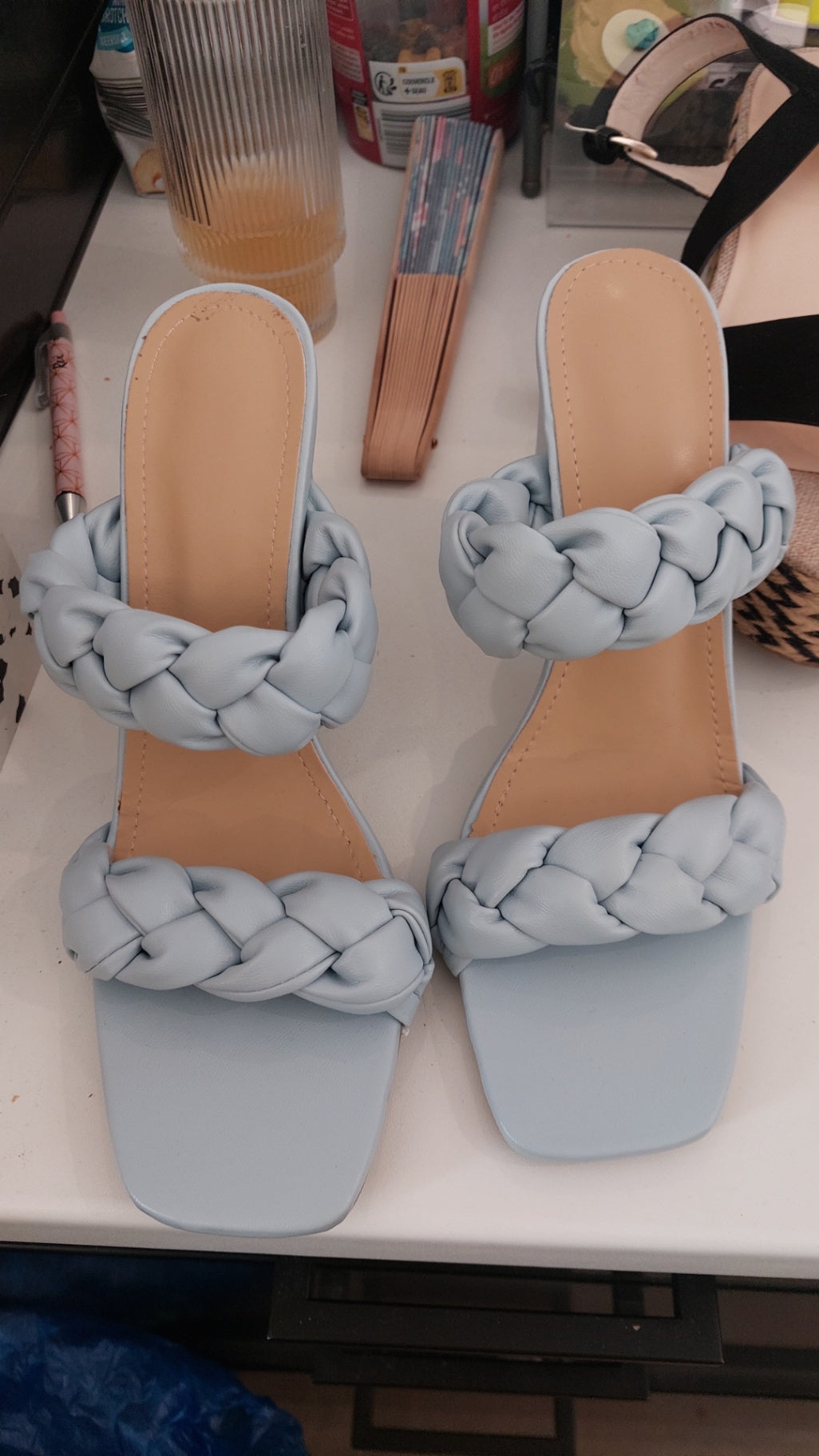 Schuhe Hellblau Gr.: 40