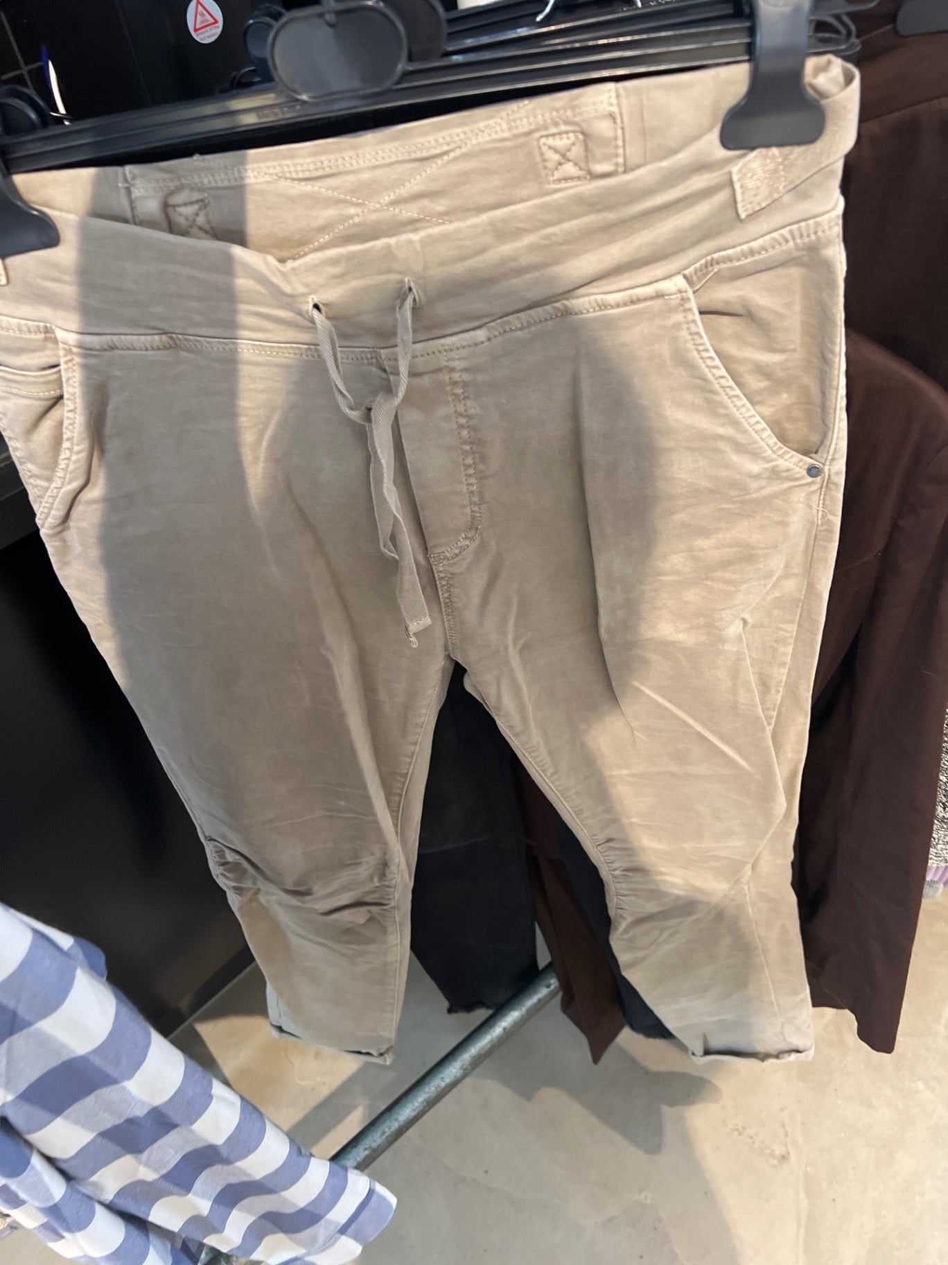 Joggpants Beige Gr.: L