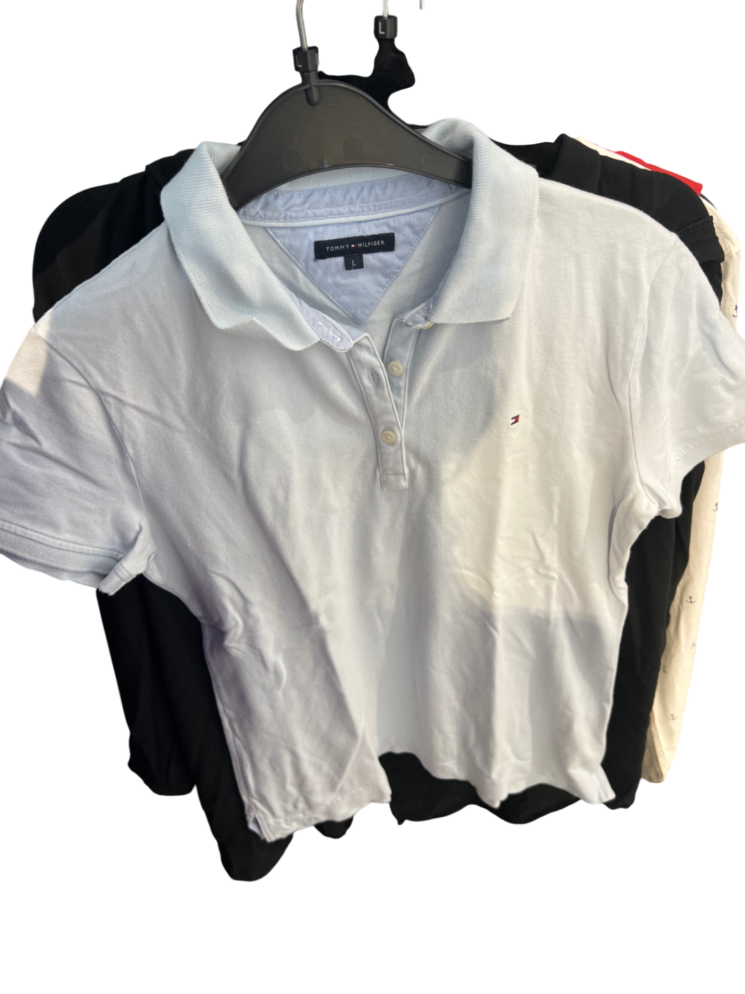 Tommy Hilfiger Poloshirt Hellblau Gr.: K