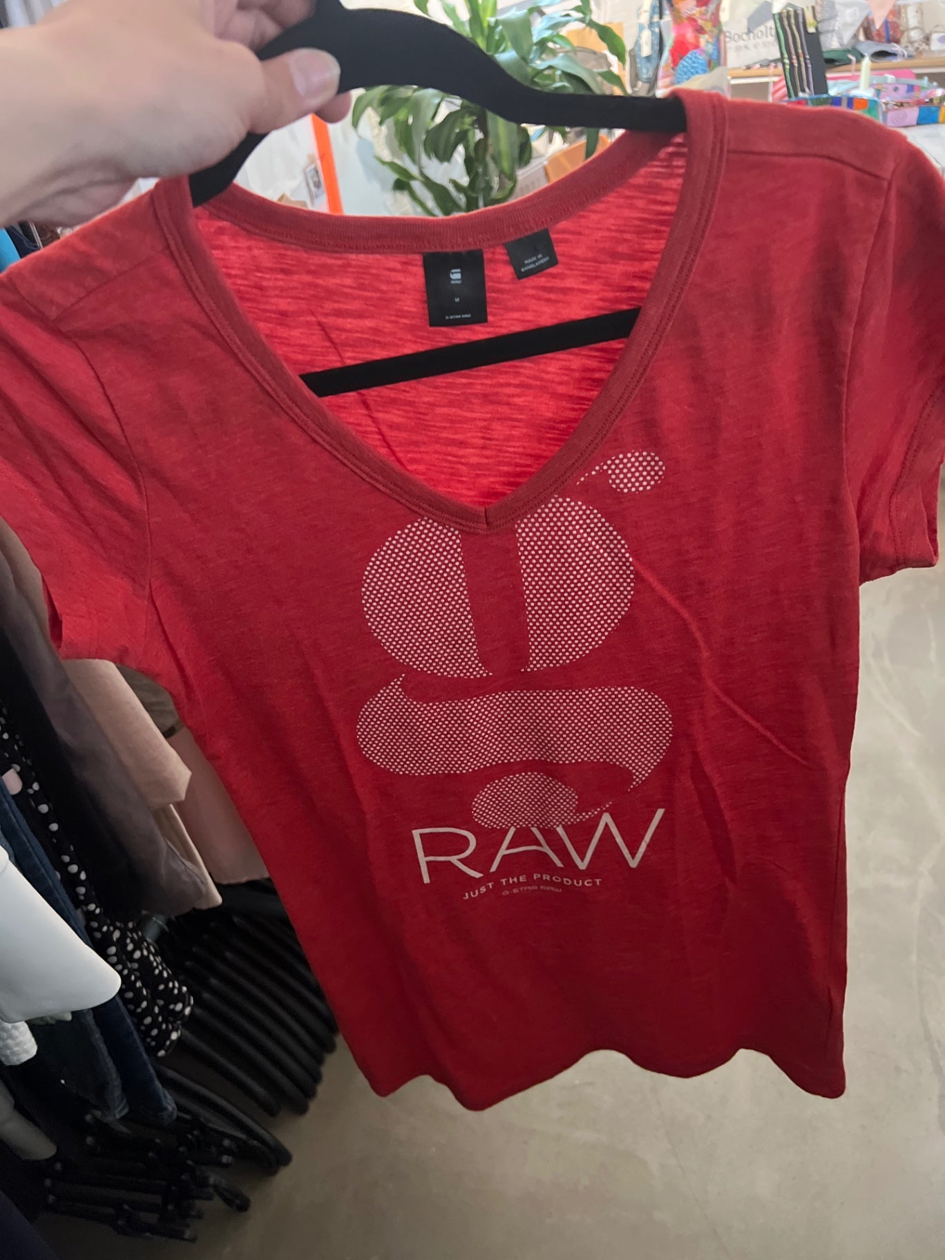 G-STAR RAW T-Shirt Rot Gr.: M