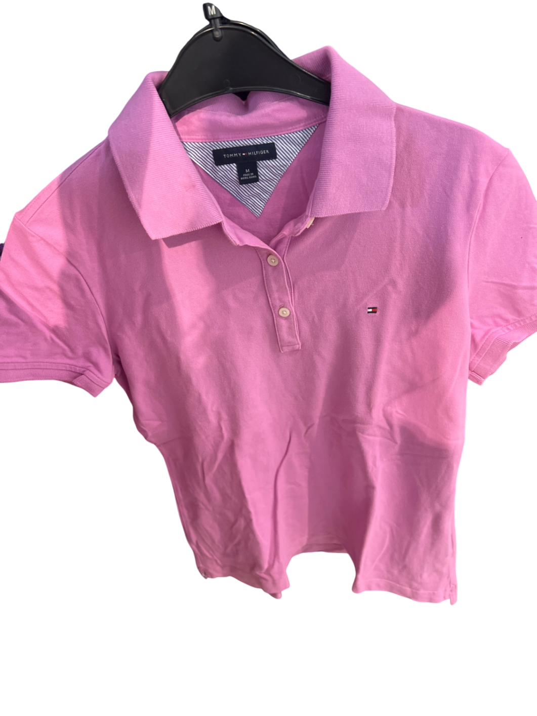Tommy Hilfiger Poloshirt Rosa Gr.: M