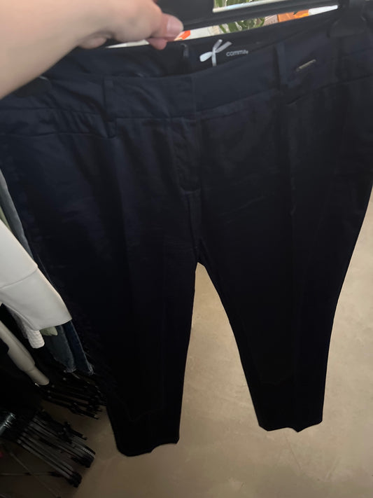 Comma Stoffhose Dunkelblau Gr.: L