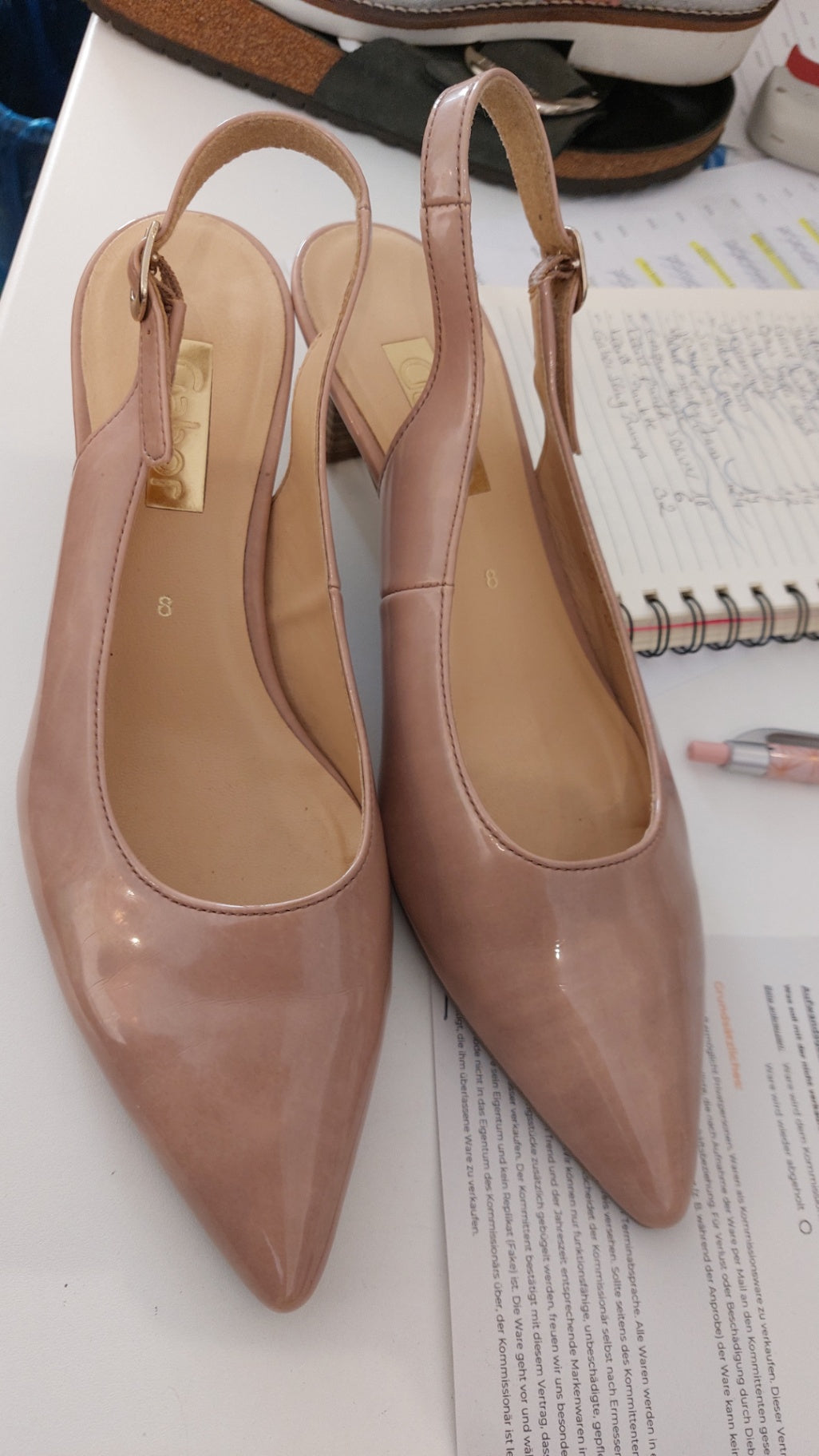 Gabor Schuhe Hellrosa Gr.: 42