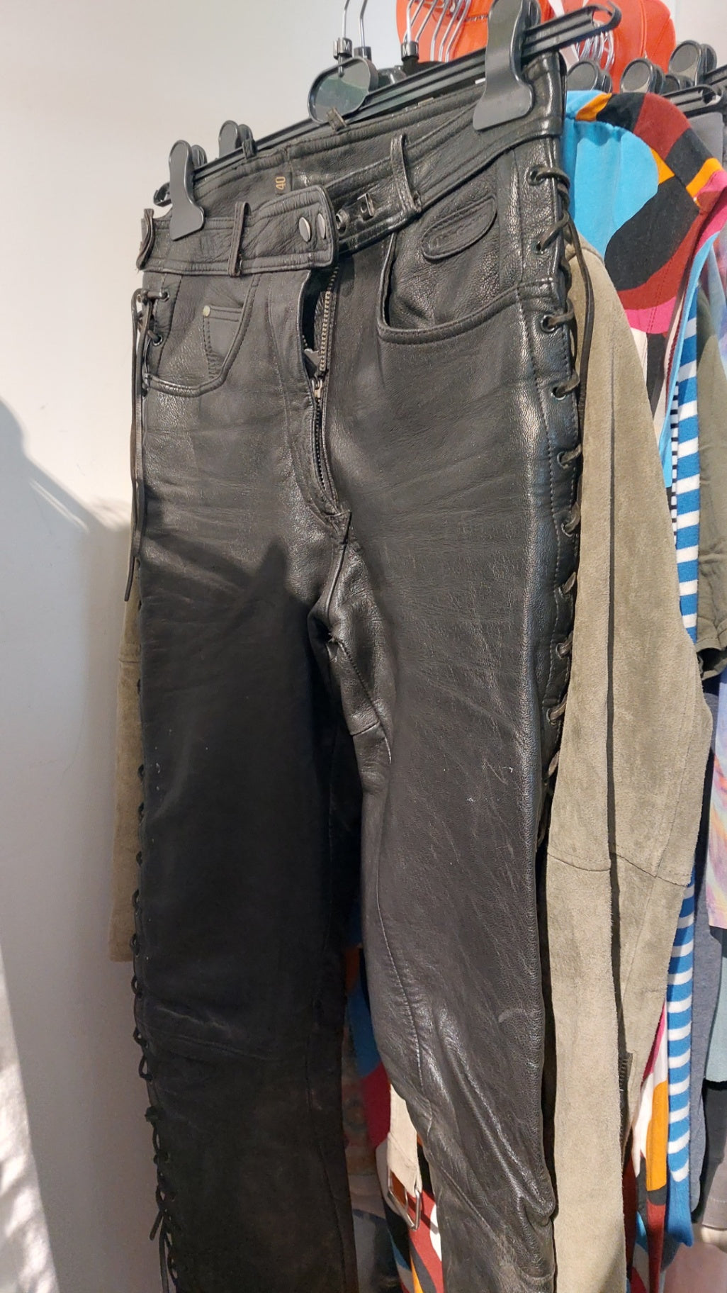 Hein Gericke Motorradhose Schwarz Gr.: M