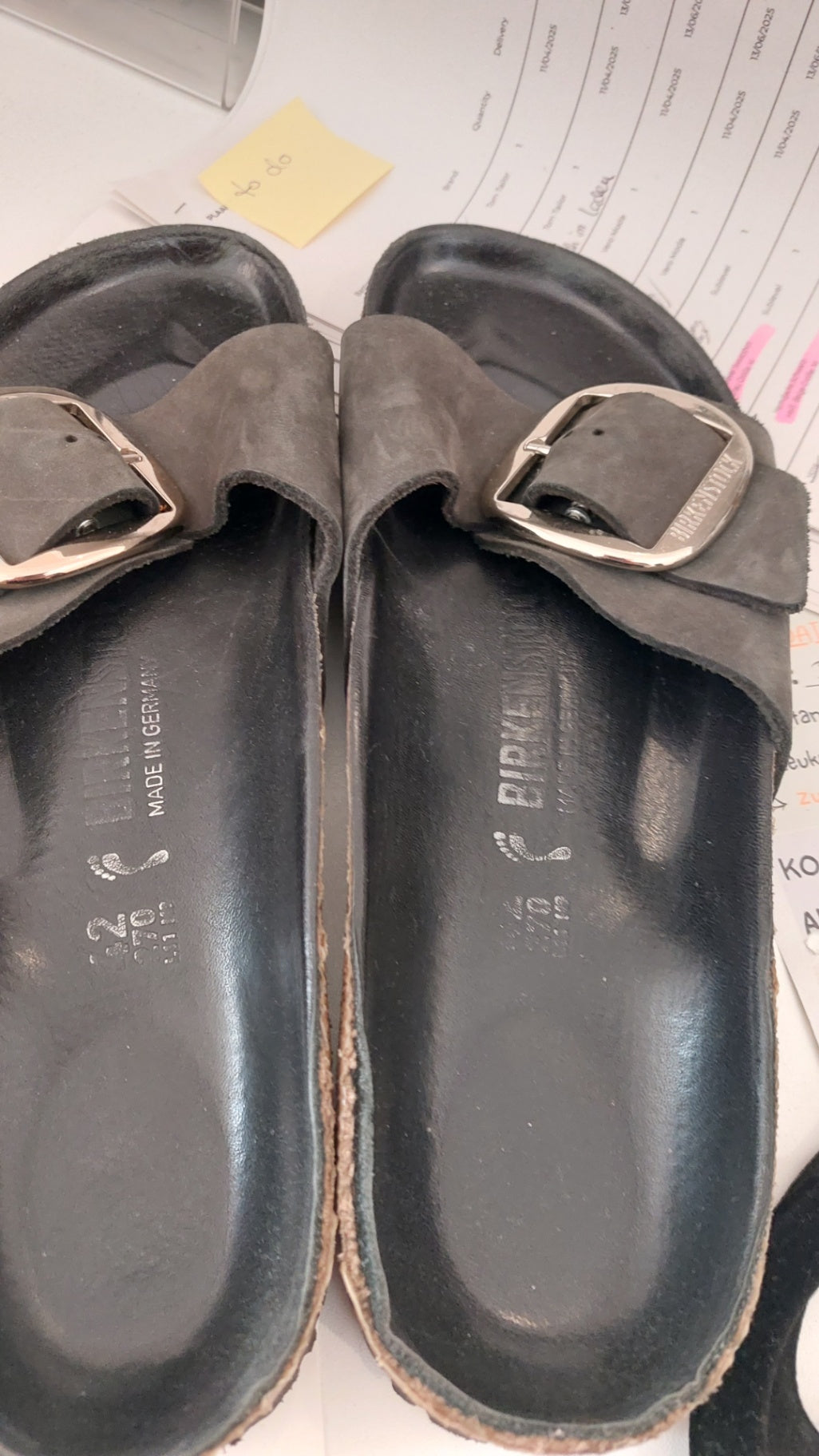 Birkenstock Schuhe Grau Gr.: 42