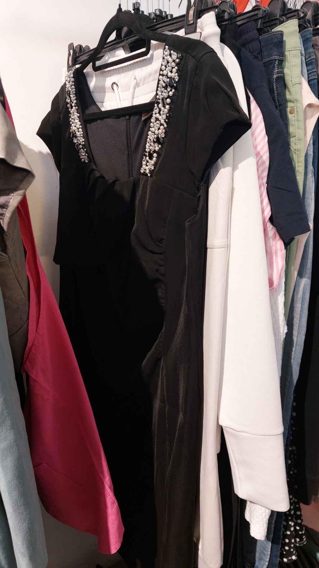 bpc Kleid Schwarz Gr.: 44