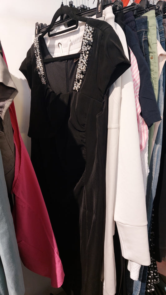 bpc Kleid Schwarz Gr.: 44