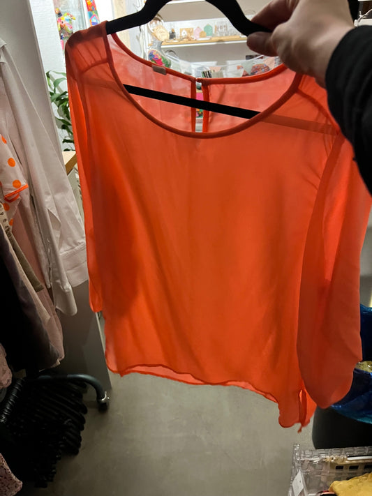 Bluse Orange Gr.: S