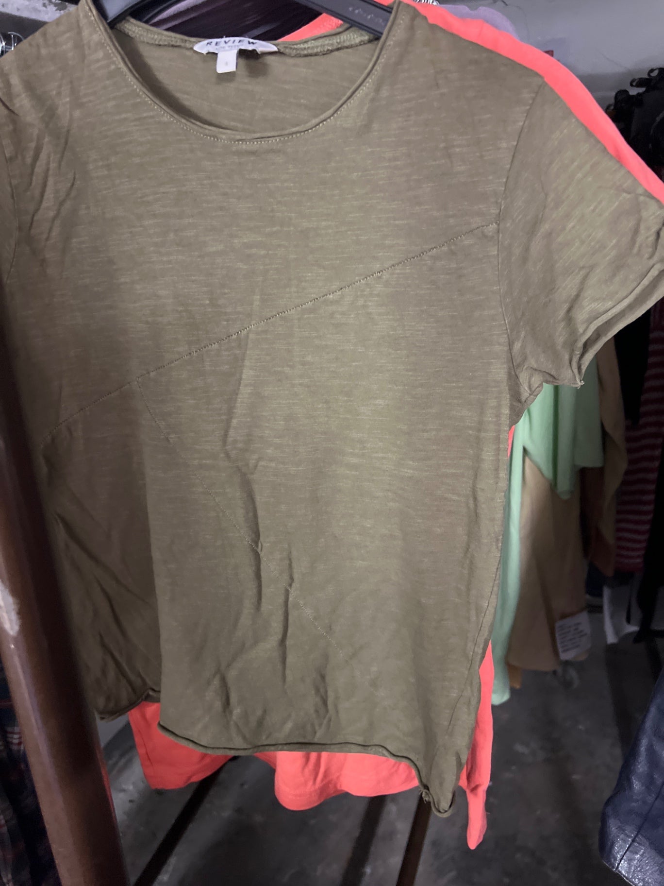 Review Tshirt Grün Gr.: XS