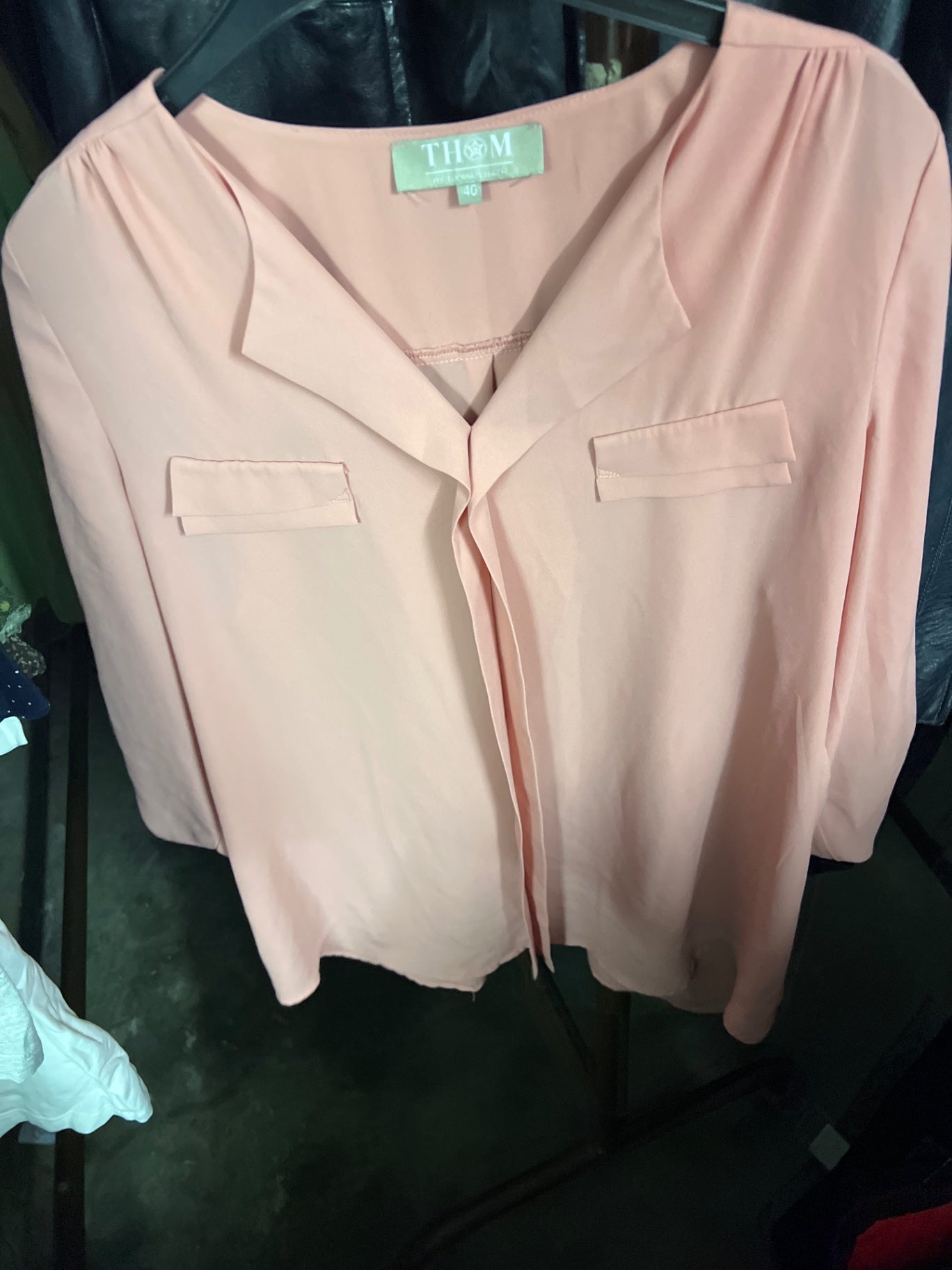Thomas Rath Bluse Hellrosa Gr.: 40