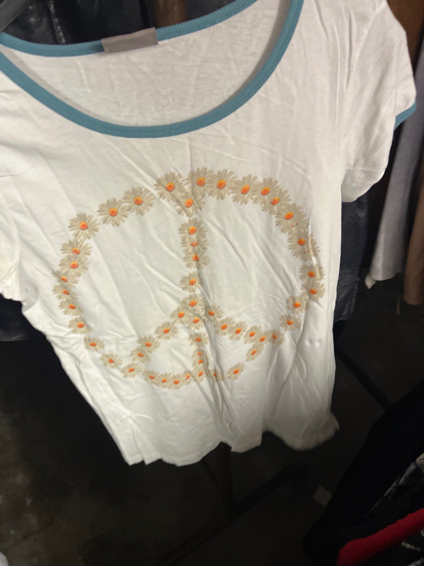 Vero moda T-Shirt Weiß Gr.: M