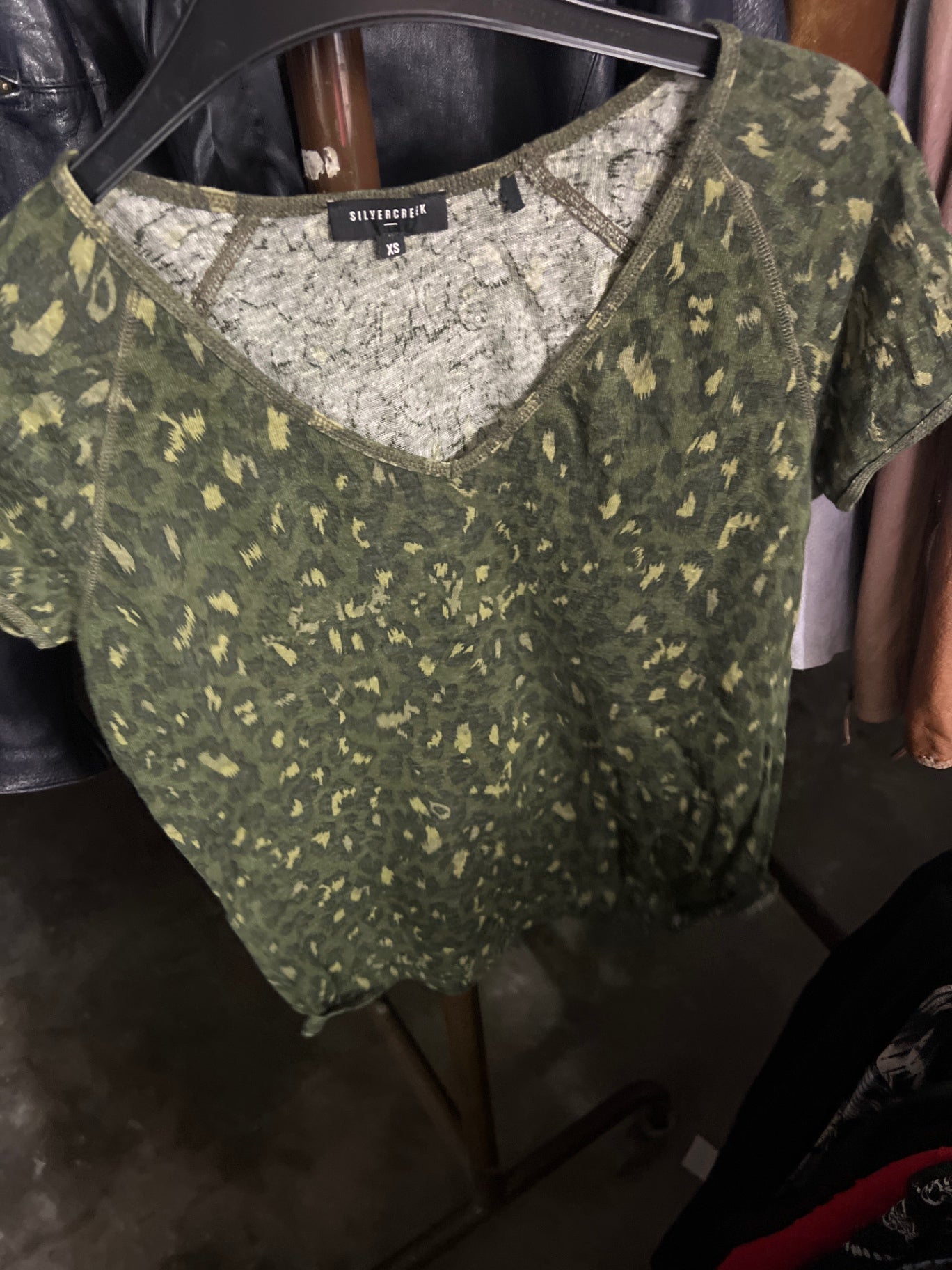 SILVERCREEK Top Camouflage Gr.: XS